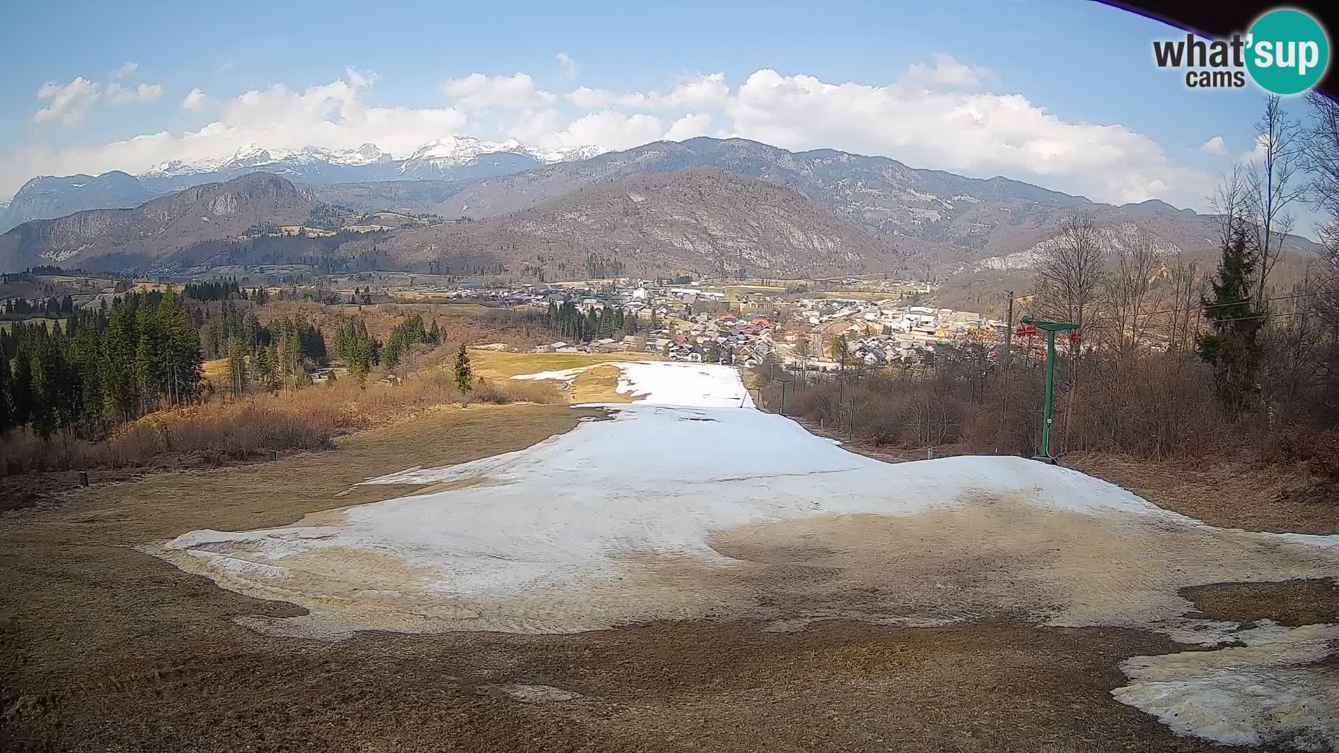 Webcam Bohinjska Bistrica – Live View from Kozji Hrbet Ski Station