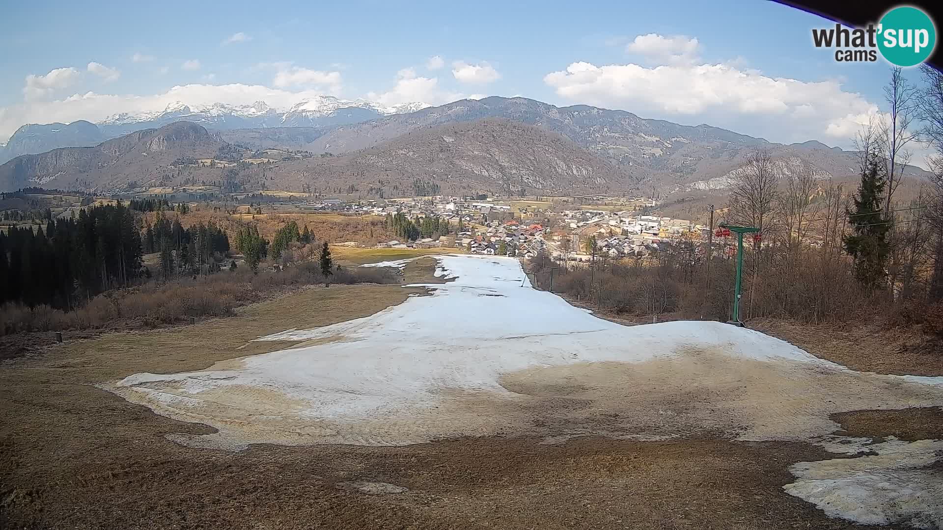 Webcam Bohinjska Bistrica – Vue en direct depuis la station de ski Kozji Hrbet