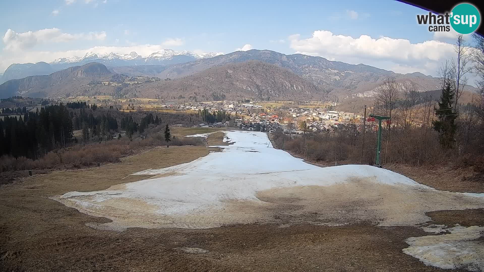 Webcam Bohinjska Bistrica – Vue en direct depuis la station de ski Kozji Hrbet
