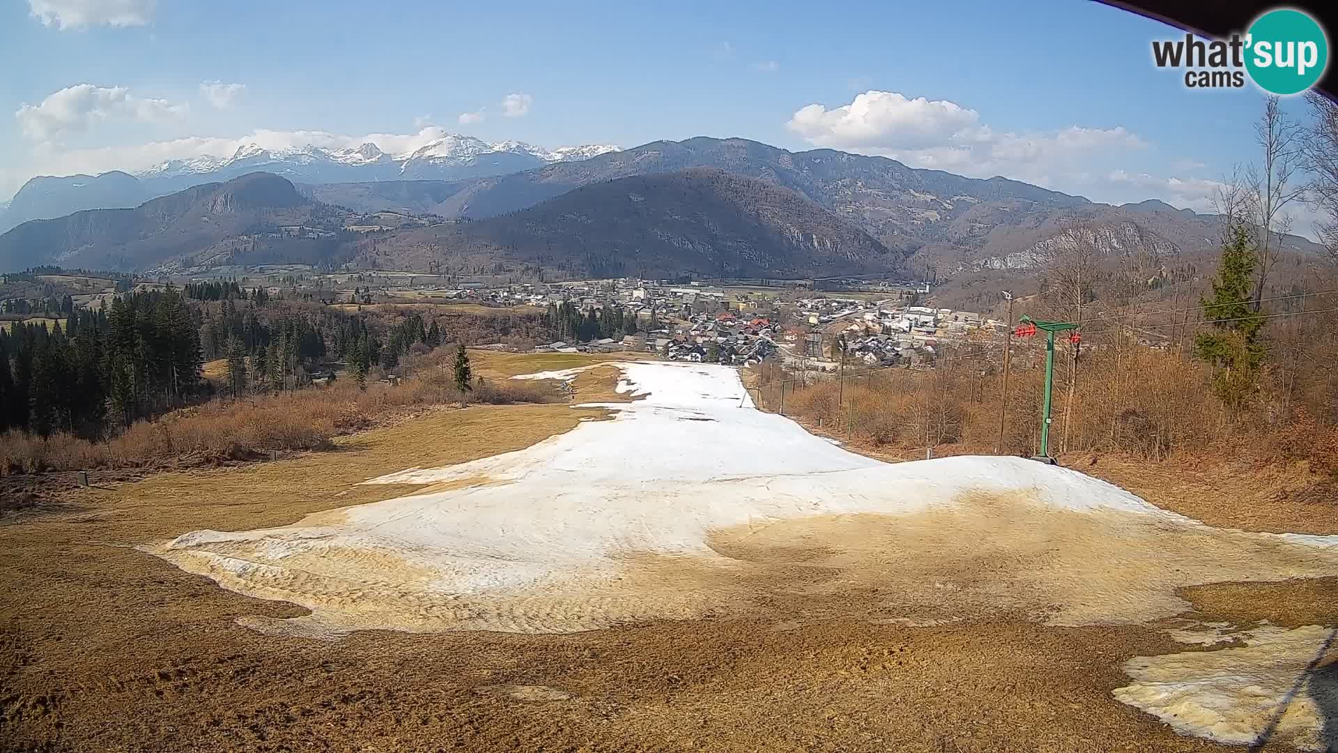Webcam Bohinjska Bistrica – Vista live dalla stazione sciistica Kozji Hrbet