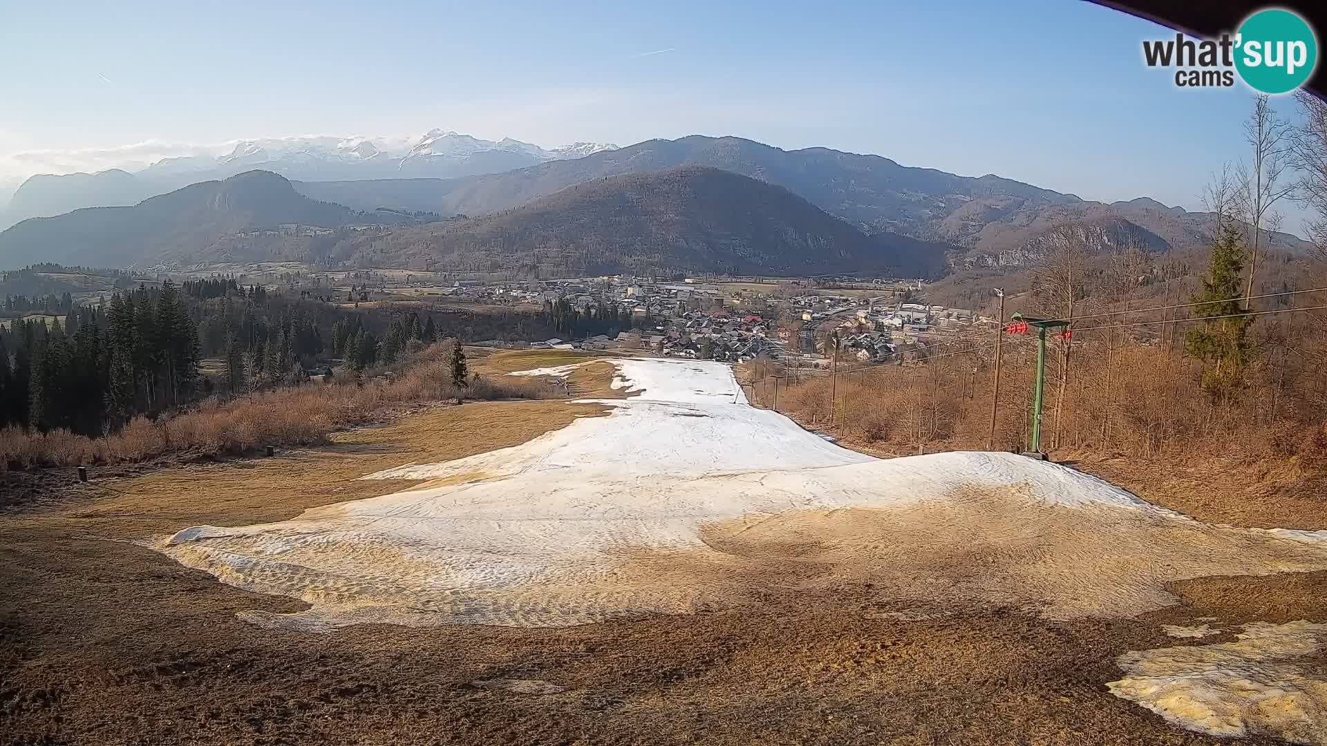 Webcam Bohinjska Bistrica – Live View from Kozji Hrbet Ski Station