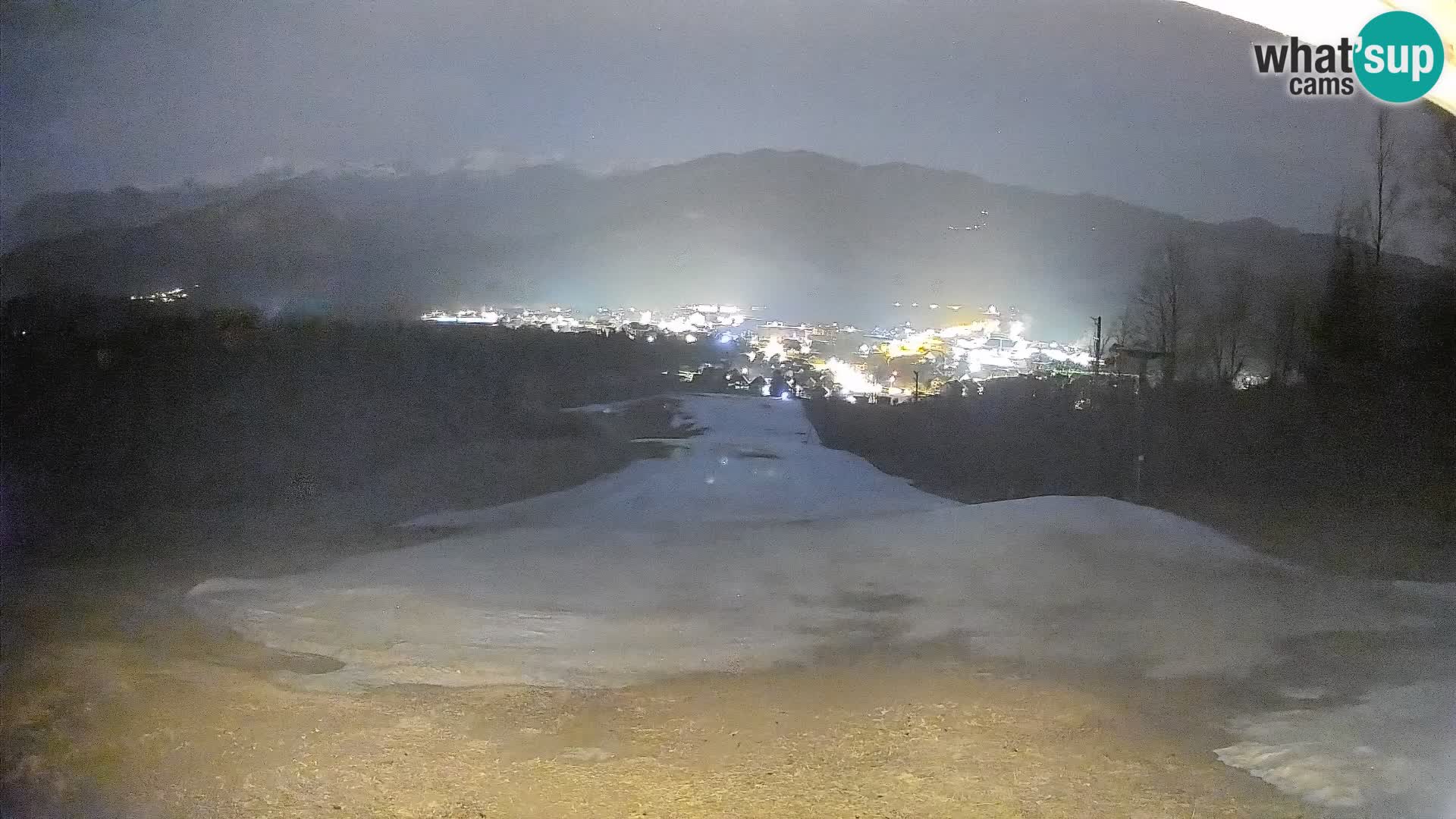 Kamera uživo Bohinjska Bistrica – Pogled u stvarnom vremenu sa skijališta Kozji Hrbet