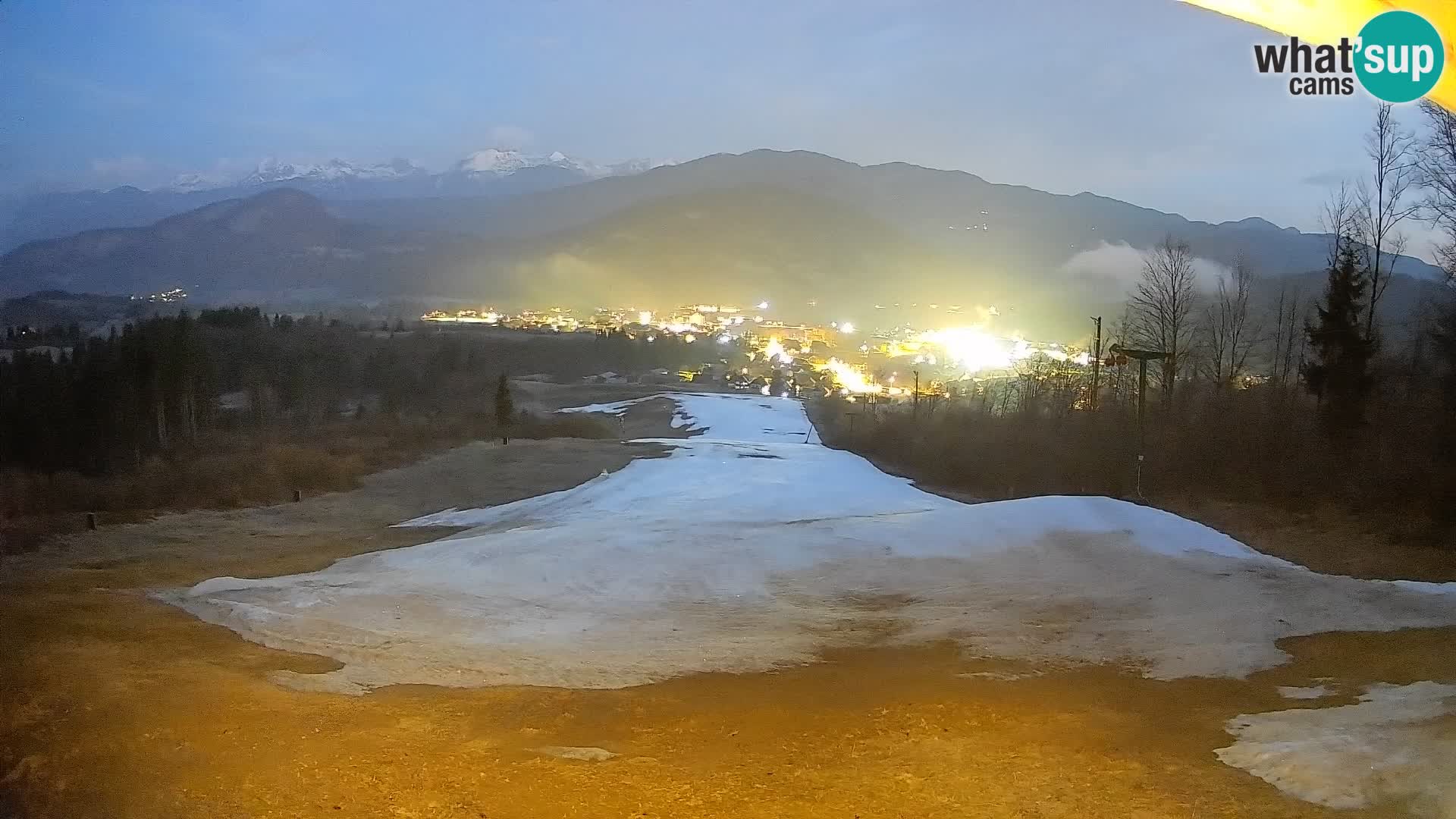 Webcam Bohinjska Bistrica – Vue en direct depuis la station de ski Kozji Hrbet