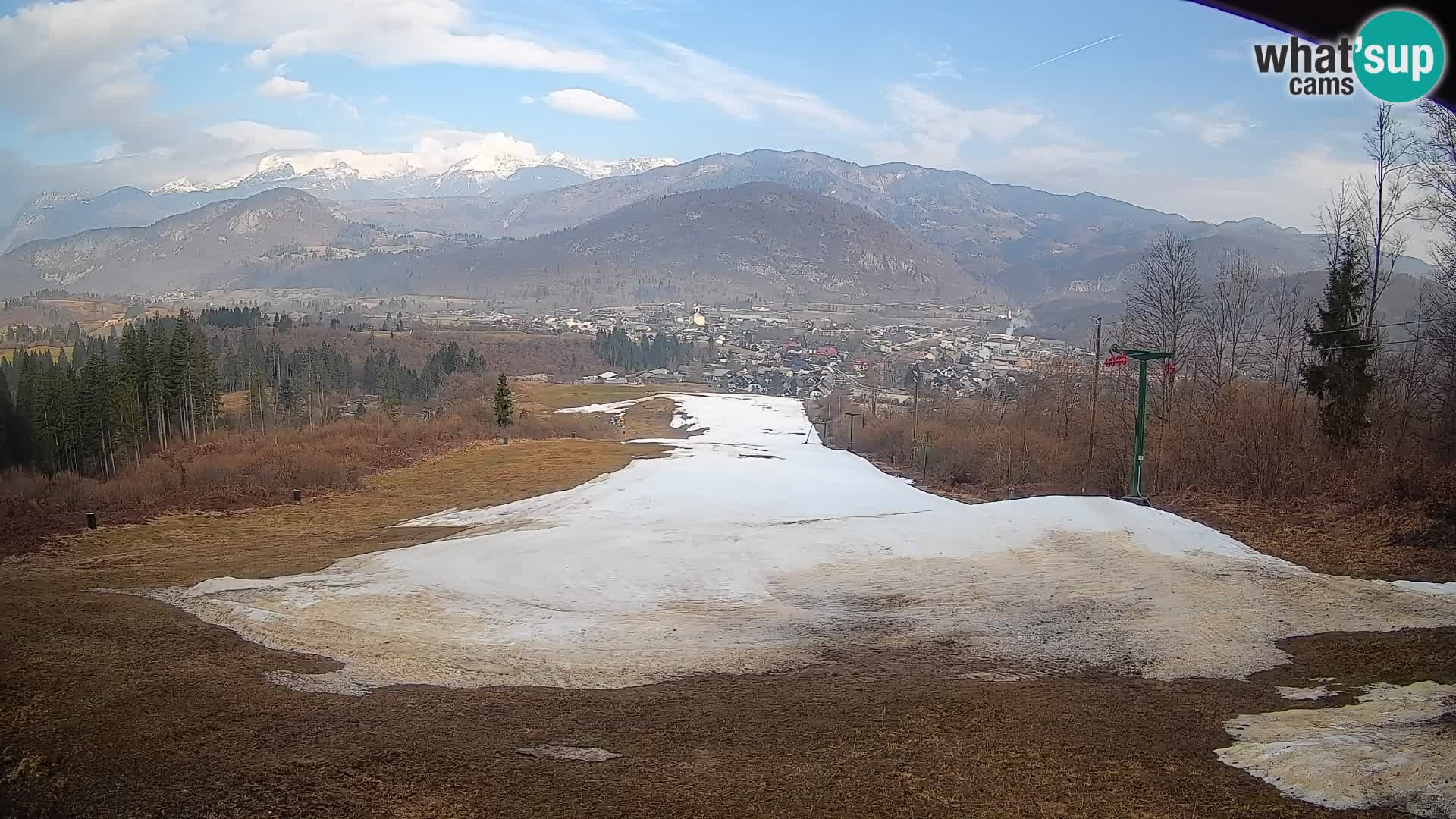 Webcam Bohinjska Bistrica – Live View from Kozji Hrbet Ski Station