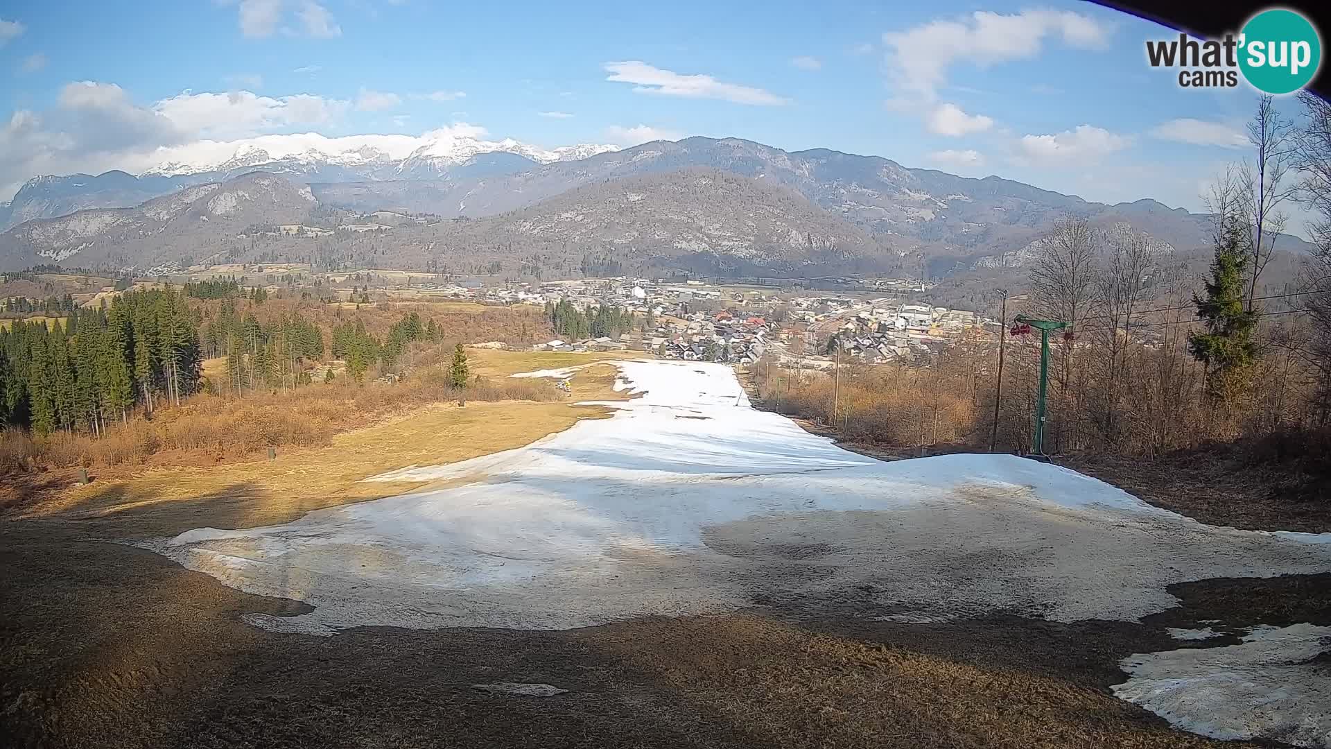 Webcam Bohinjska Bistrica – Live View from Kozji Hrbet Ski Station