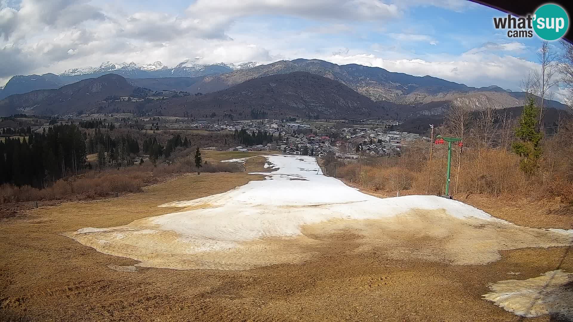 Webcam Bohinjska Bistrica – Vue en direct depuis la station de ski Kozji Hrbet