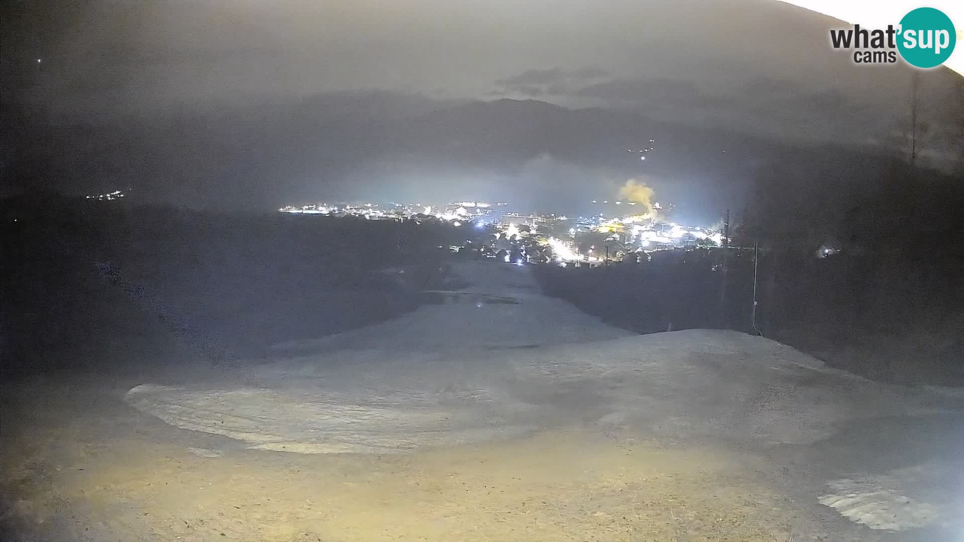 Spletna kamera Bohinjska Bistrica – Pogled v živo s smučišča Kozji Hrbet