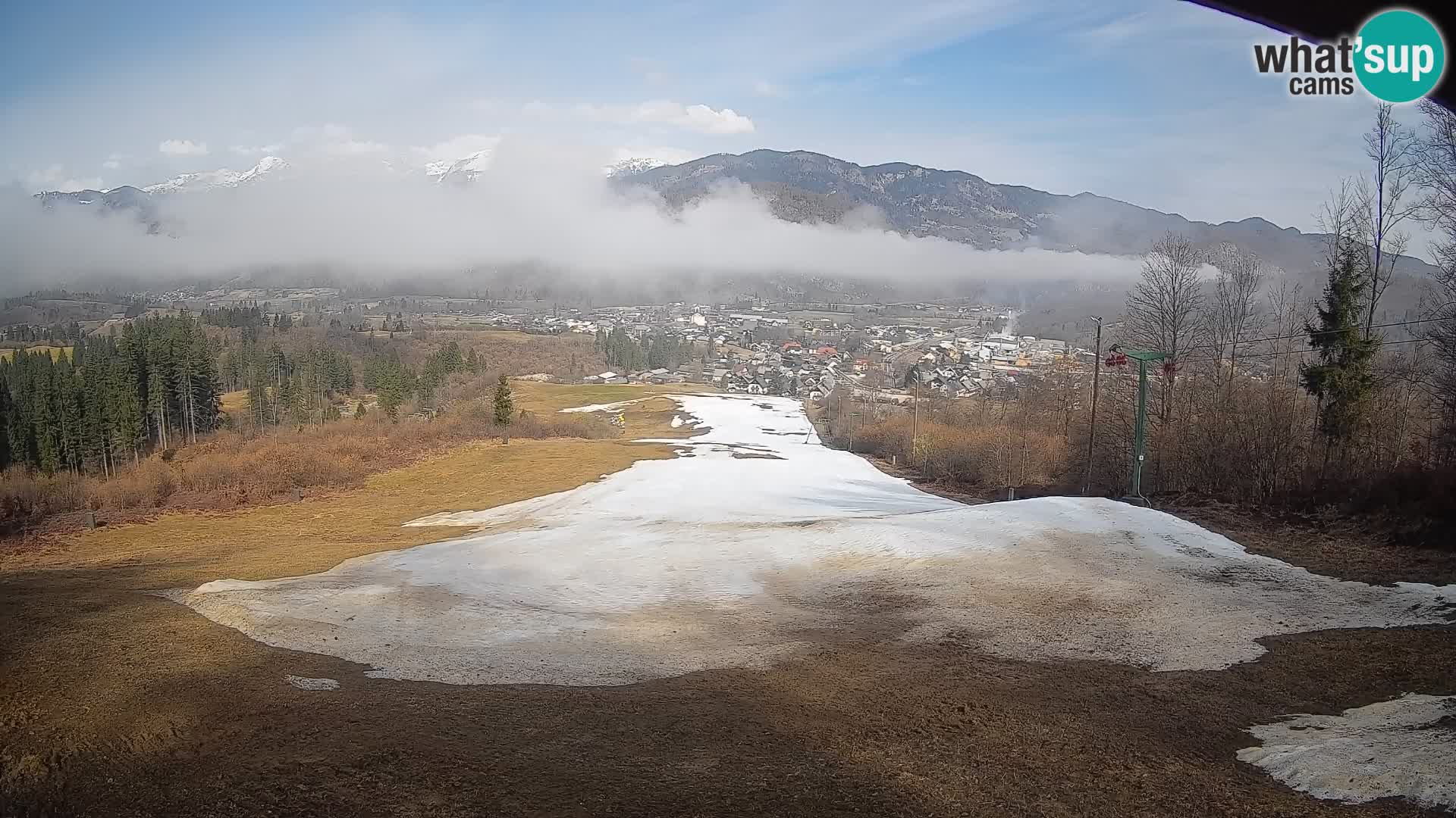 Webcam Bohinjska Bistrica – Vue en direct depuis la station de ski Kozji Hrbet