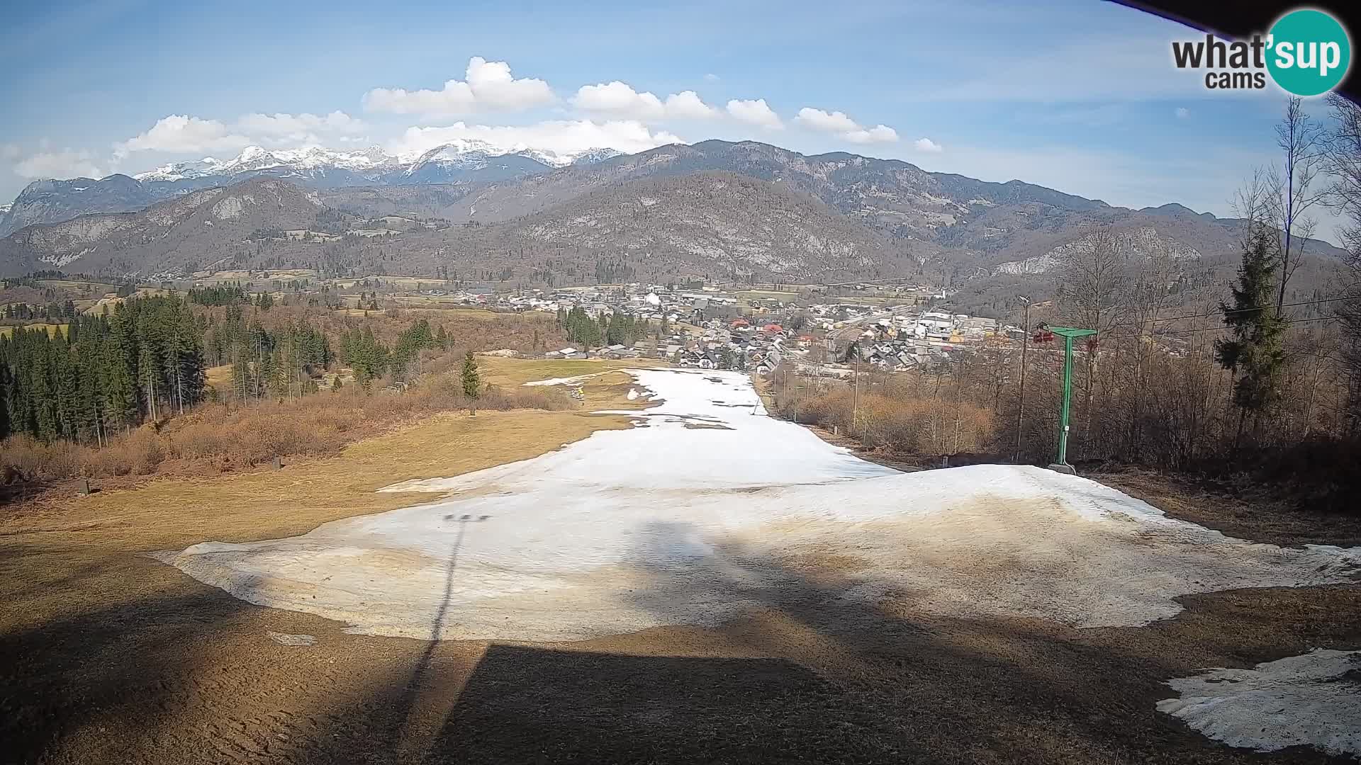 Webcam Bohinjska Bistrica – Vista live dalla stazione sciistica Kozji Hrbet