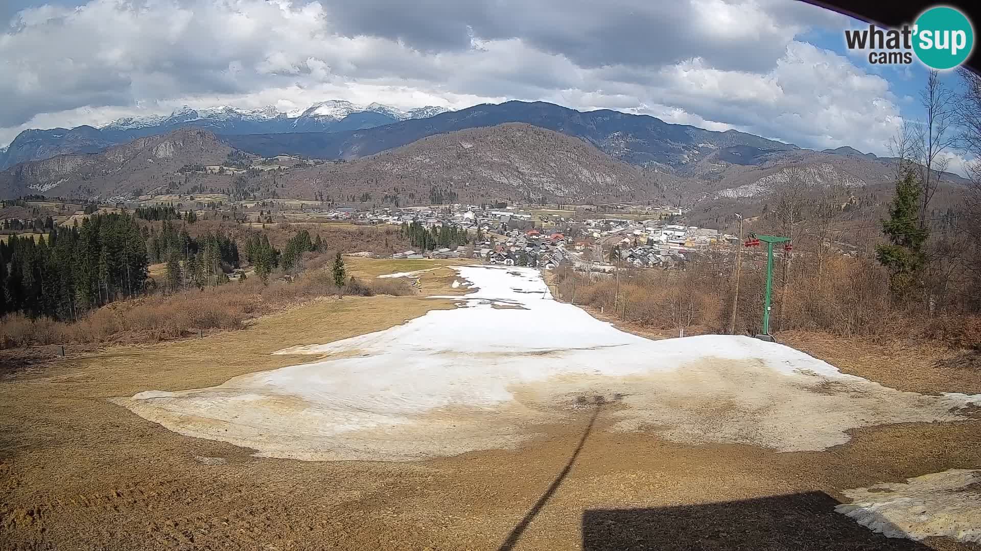 Spletna kamera Bohinjska Bistrica – Pogled v živo s smučišča Kozji Hrbet
