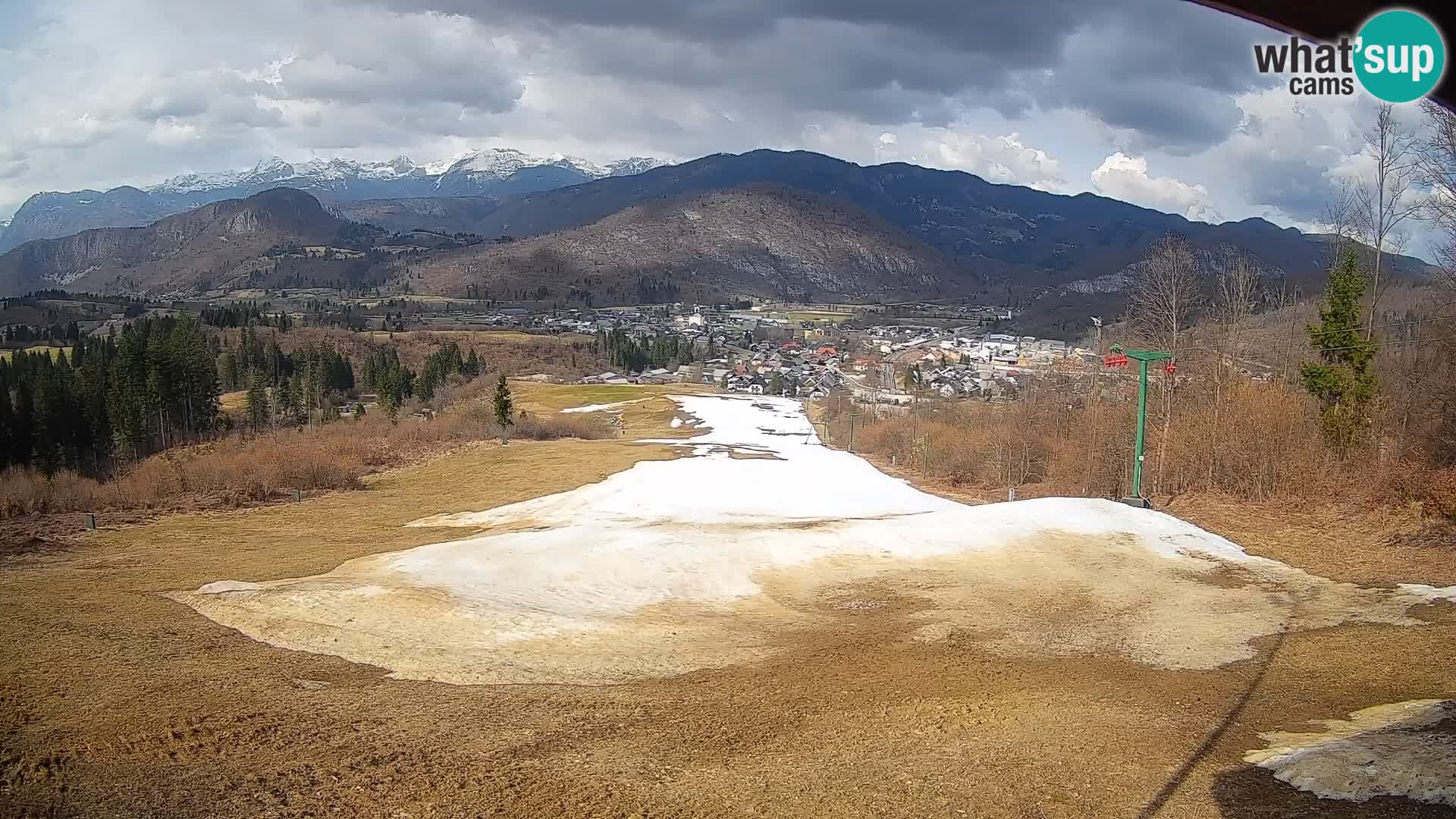 Spletna kamera Bohinjska Bistrica – Pogled v živo s smučišča Kozji Hrbet