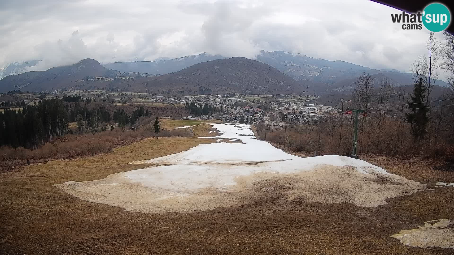 Webcam Bohinjska Bistrica – Vista live dalla stazione sciistica Kozji Hrbet