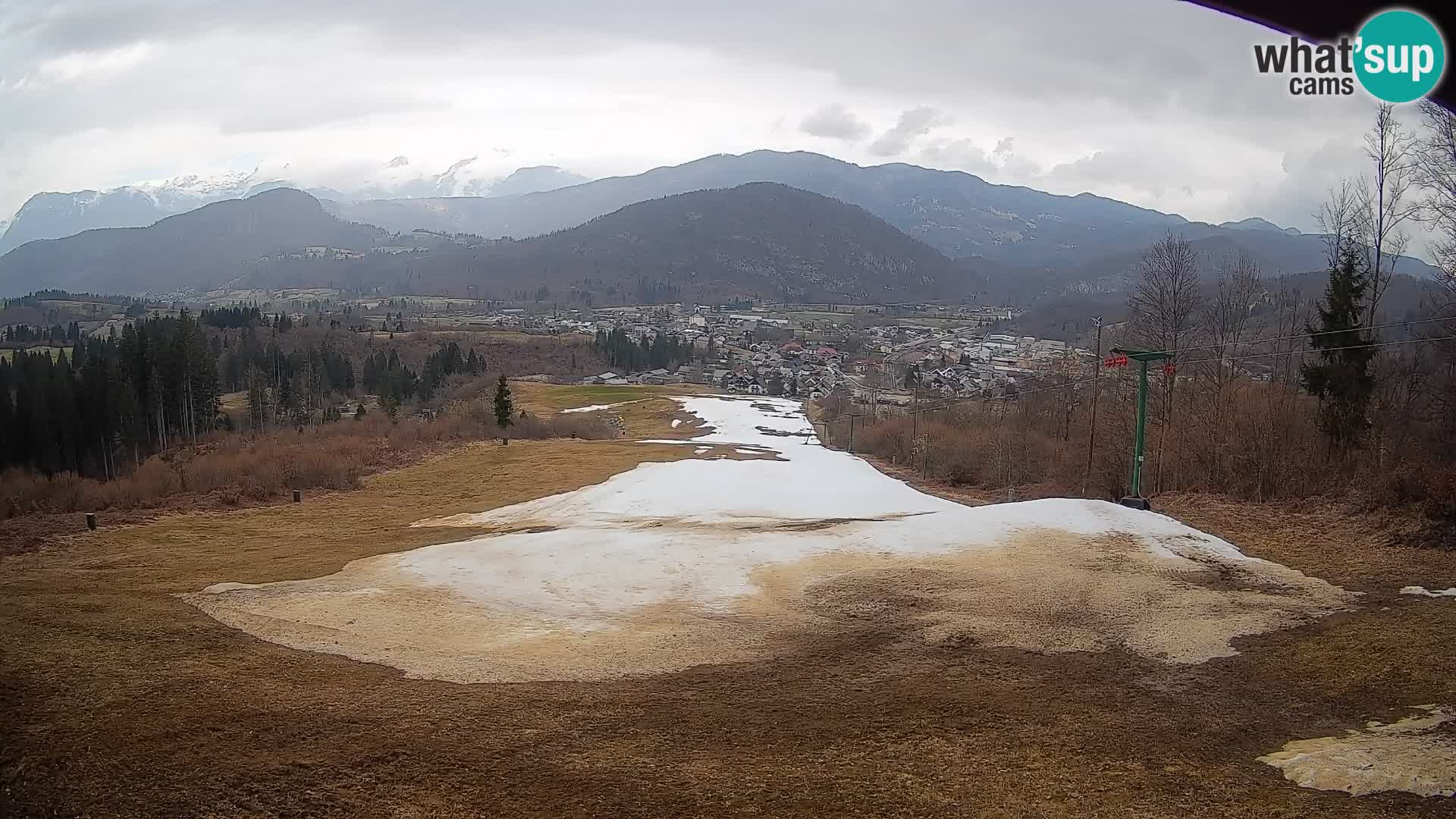 Webcam Bohinjska Bistrica – Vue en direct depuis la station de ski Kozji Hrbet