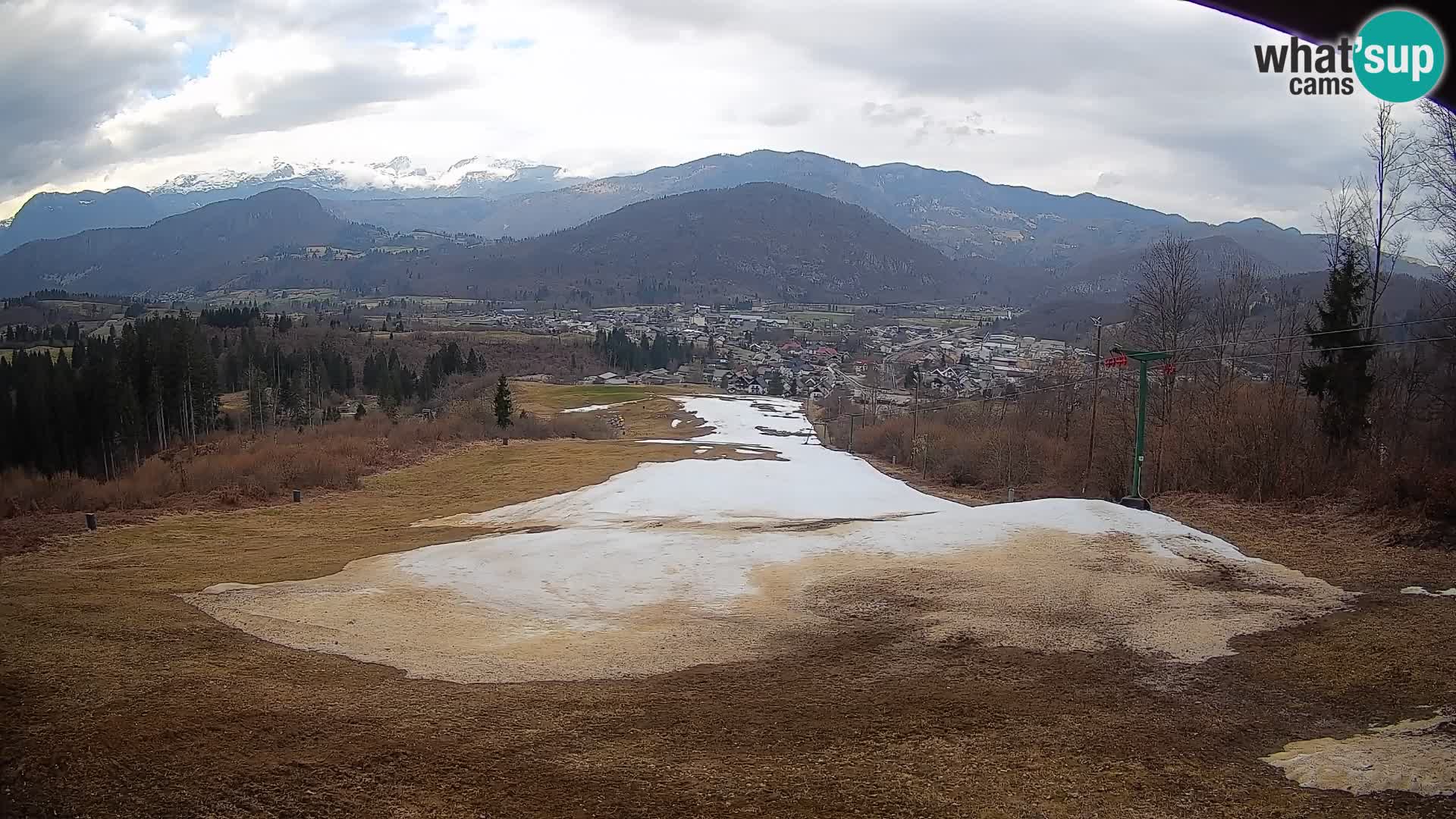 Webcam Bohinjska Bistrica – Vista live dalla stazione sciistica Kozji Hrbet