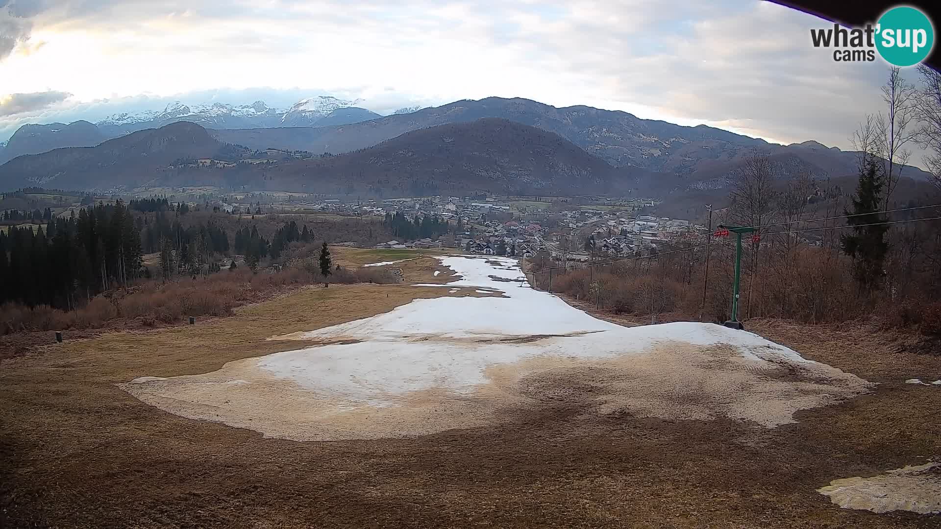 Webcam Bohinjska Bistrica – Vue en direct depuis la station de ski Kozji Hrbet