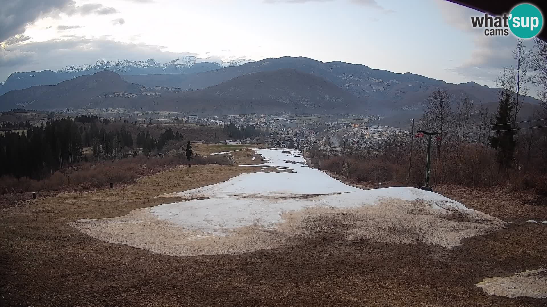 Webcam Bohinjska Bistrica – Live View from Kozji Hrbet Ski Station