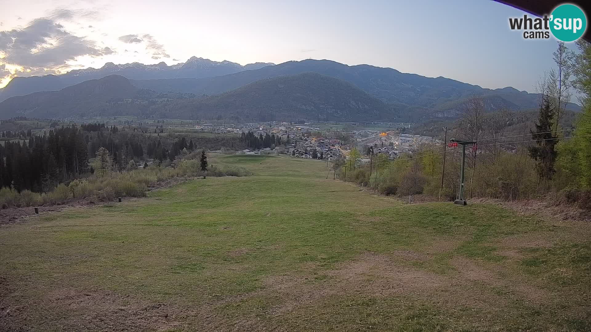 Webcam Bohinjska Bistrica – Live View from Kozji Hrbet Ski Station