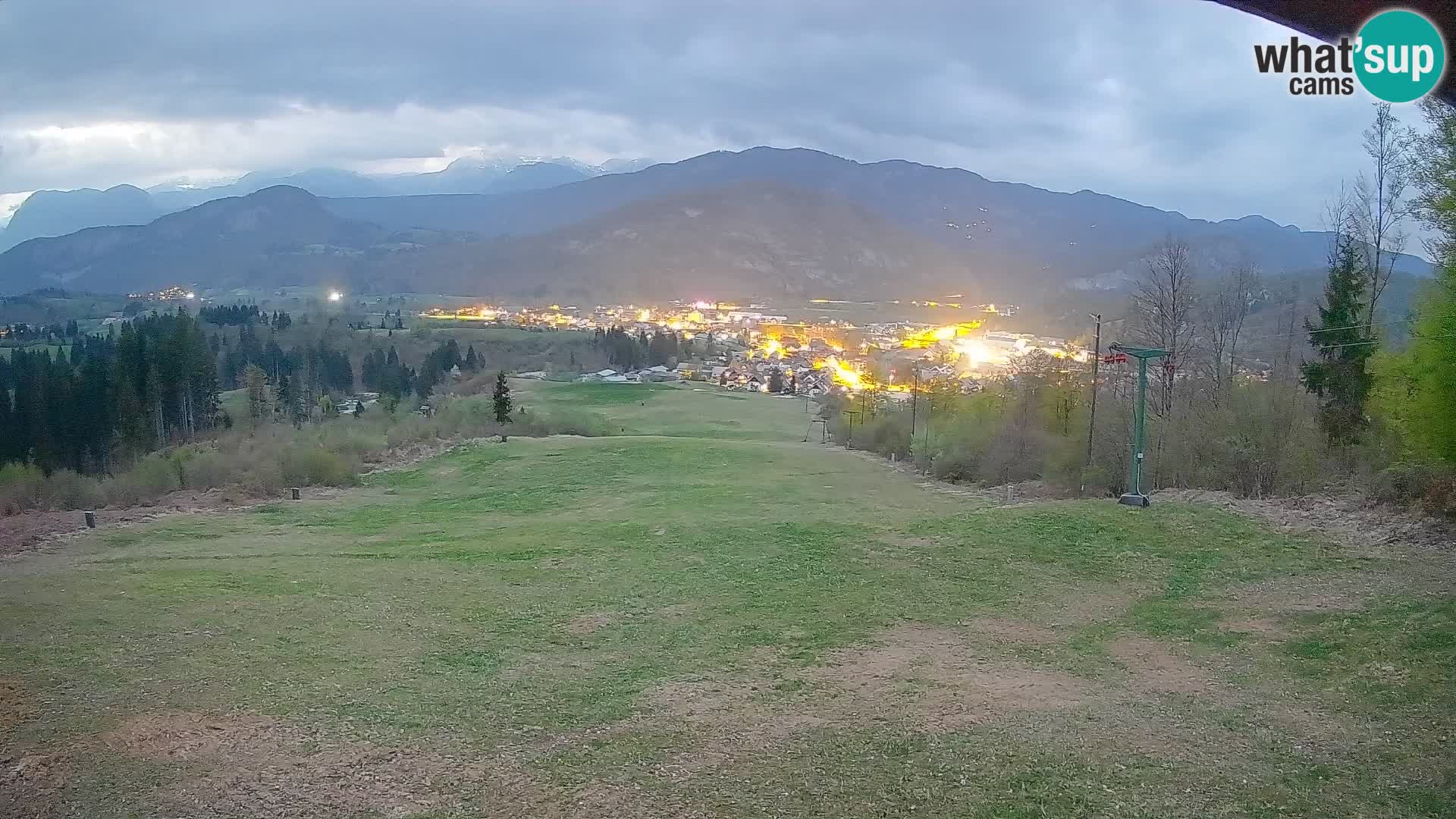 Webcam Bohinjska Bistrica – Live View from Kozji Hrbet Ski Station