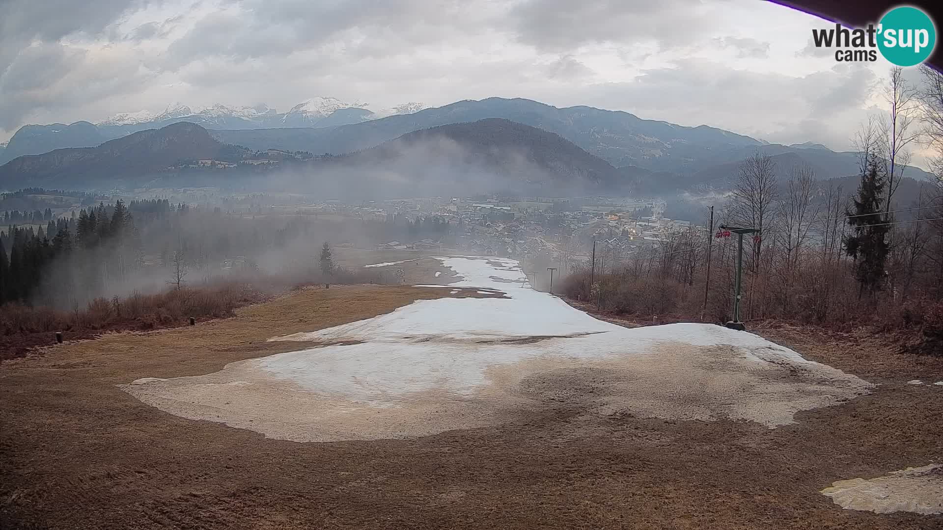Cámara en vivo Bohinjska Bistrica – Vista en directo desde la estación de esquí Kozji Hrbet