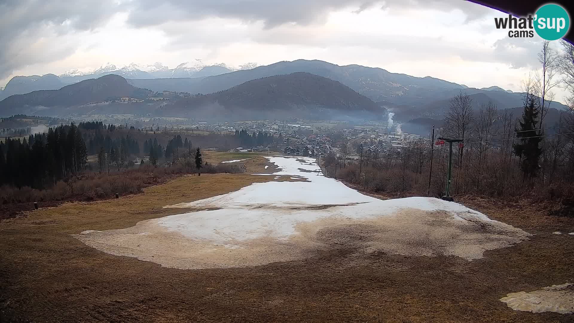 Webcam Bohinjska Bistrica – Vista live dalla stazione sciistica Kozji Hrbet