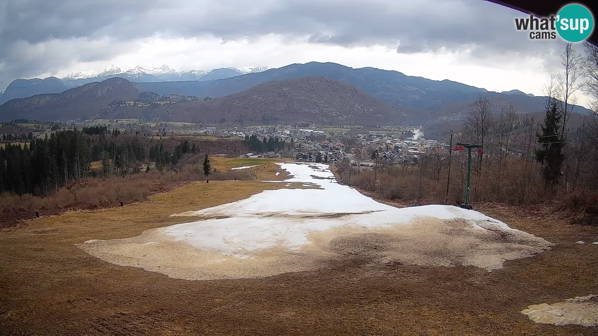 Webcam Bohinjska Bistrica – Live View from Kozji Hrbet Ski Station