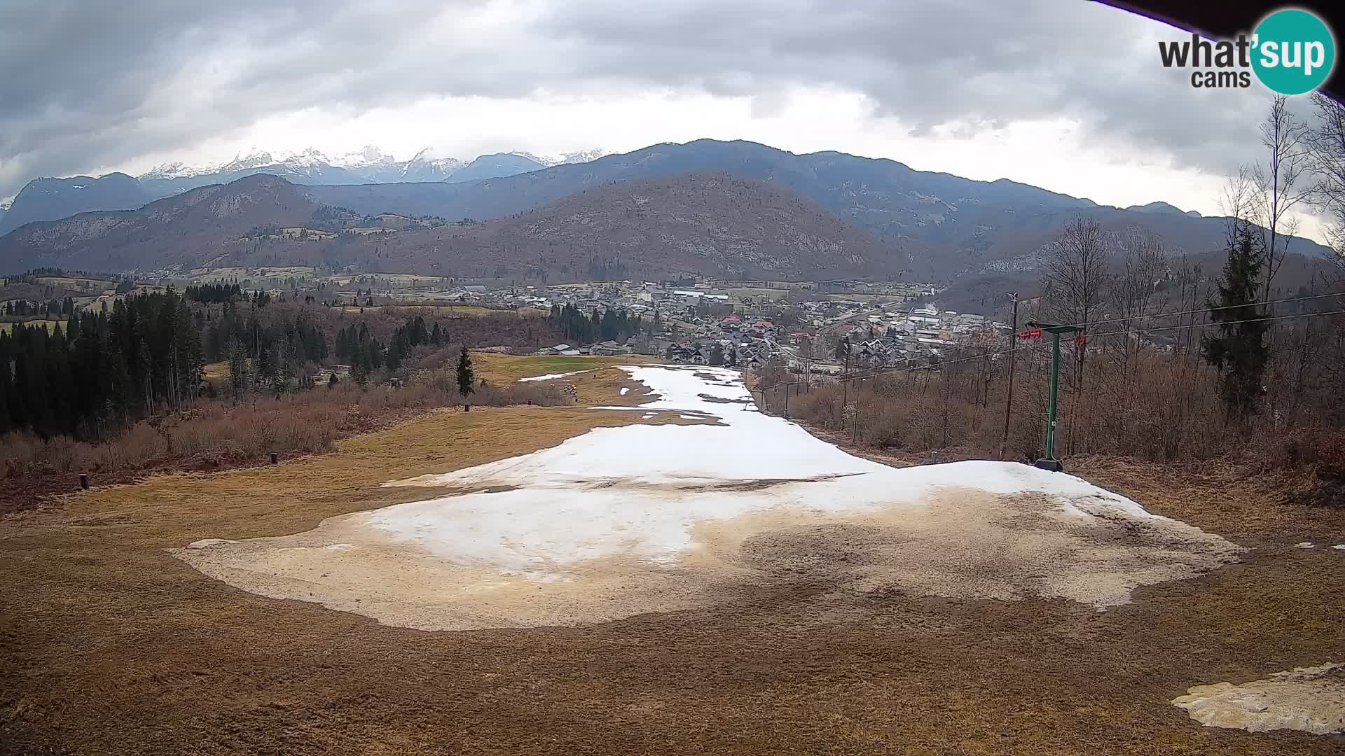 Livekamera Bohinjska Bistrica – Liveblick von der Skistation Kozji Hrbet