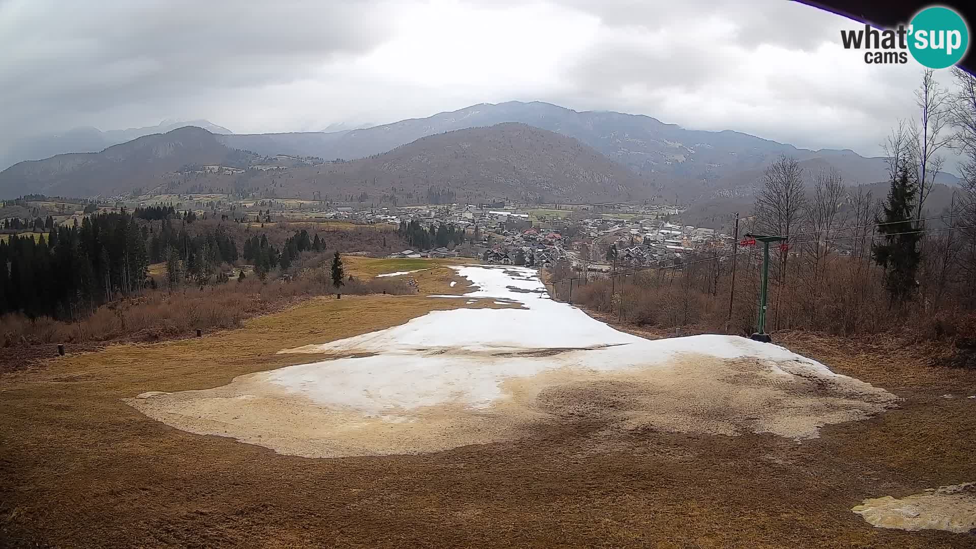 Webcam Bohinjska Bistrica – Vista live dalla stazione sciistica Kozji Hrbet