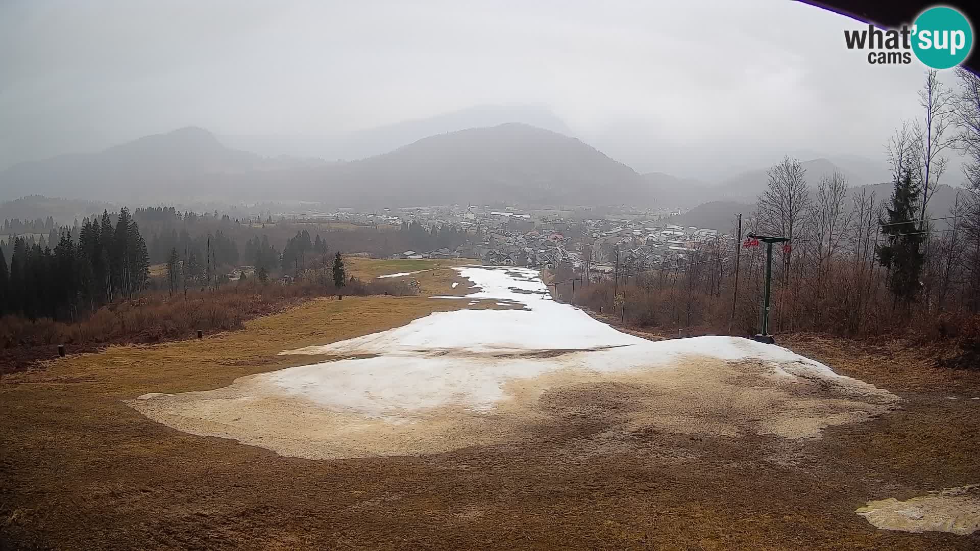 Webcam Bohinjska Bistrica – Live View from Kozji Hrbet Ski Station