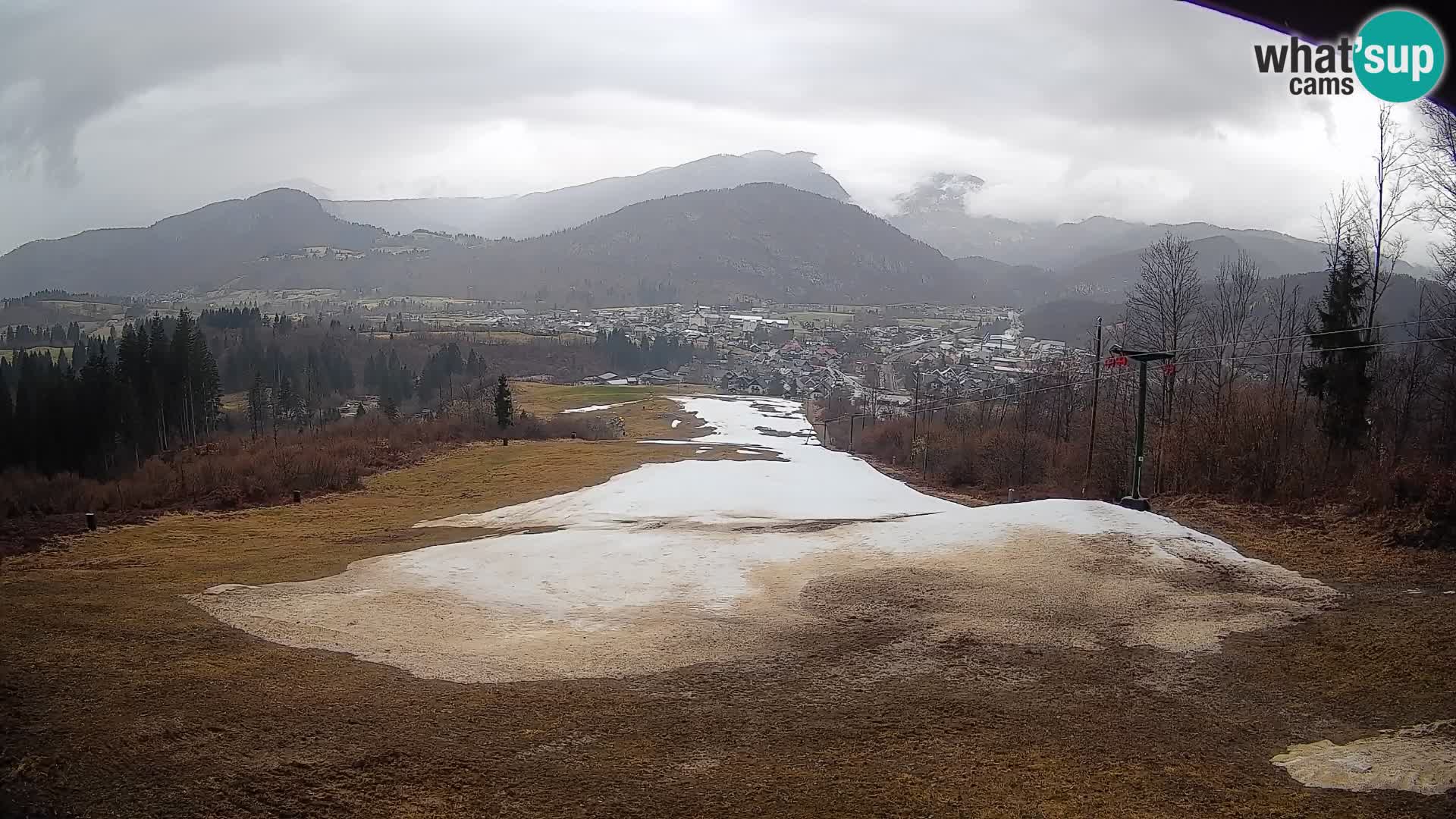 Webcam Bohinjska Bistrica – Live View from Kozji Hrbet Ski Station