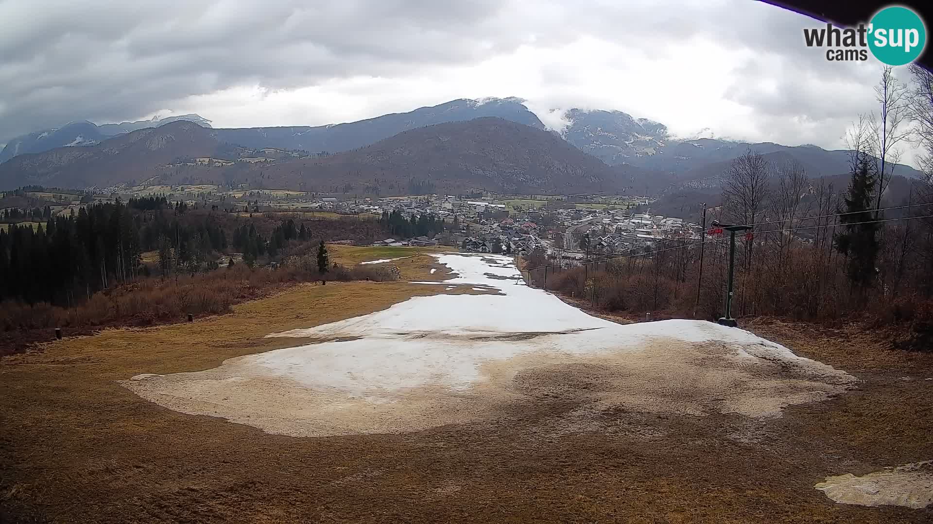 Webcam Bohinjska Bistrica – Live View from Kozji Hrbet Ski Station