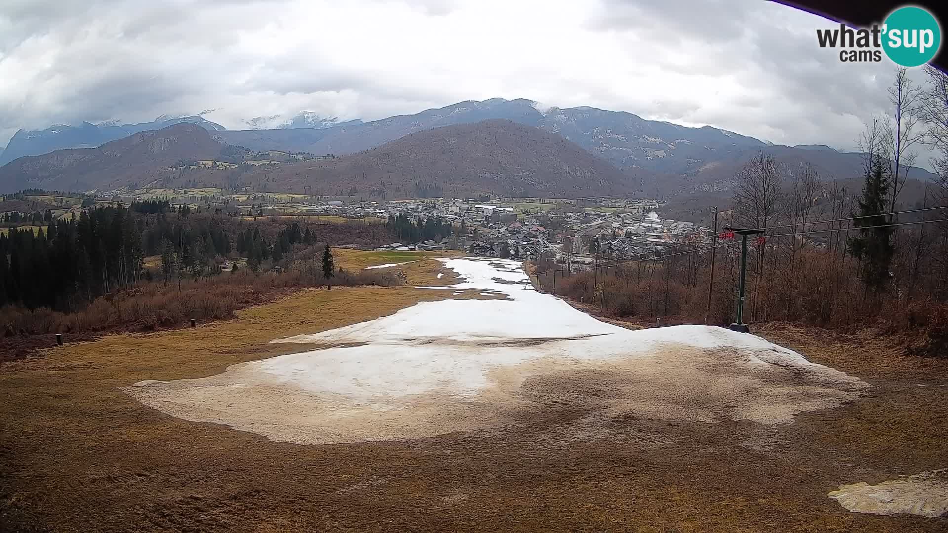 Webcam Bohinjska Bistrica – Vista live dalla stazione sciistica Kozji Hrbet