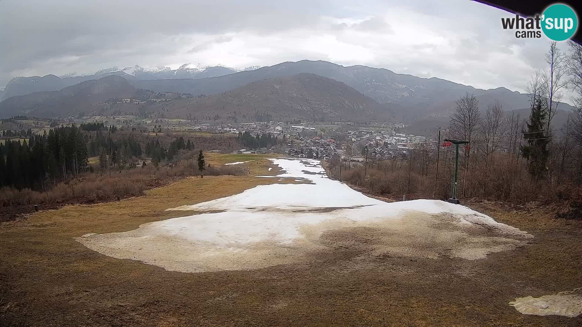 Webcam Bohinjska Bistrica – Vista live dalla stazione sciistica Kozji Hrbet