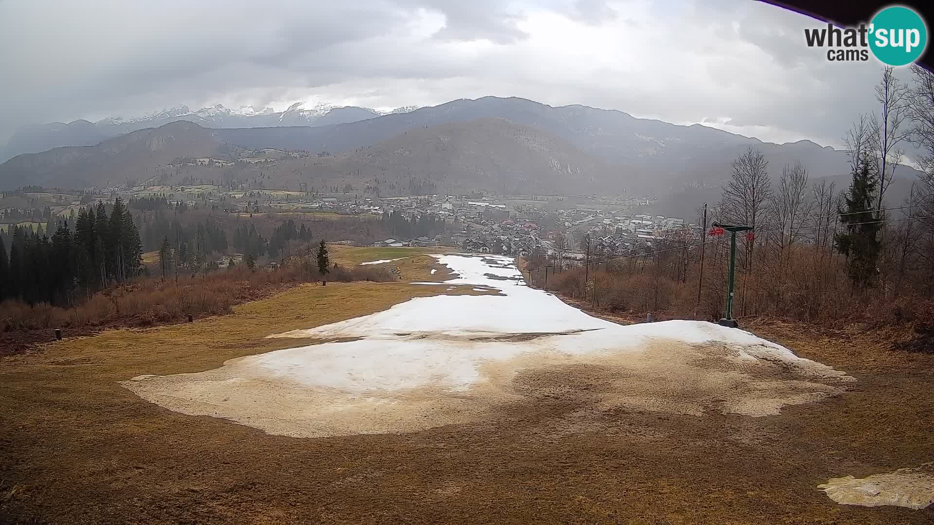 Webcam Bohinjska Bistrica – Live View from Kozji Hrbet Ski Station
