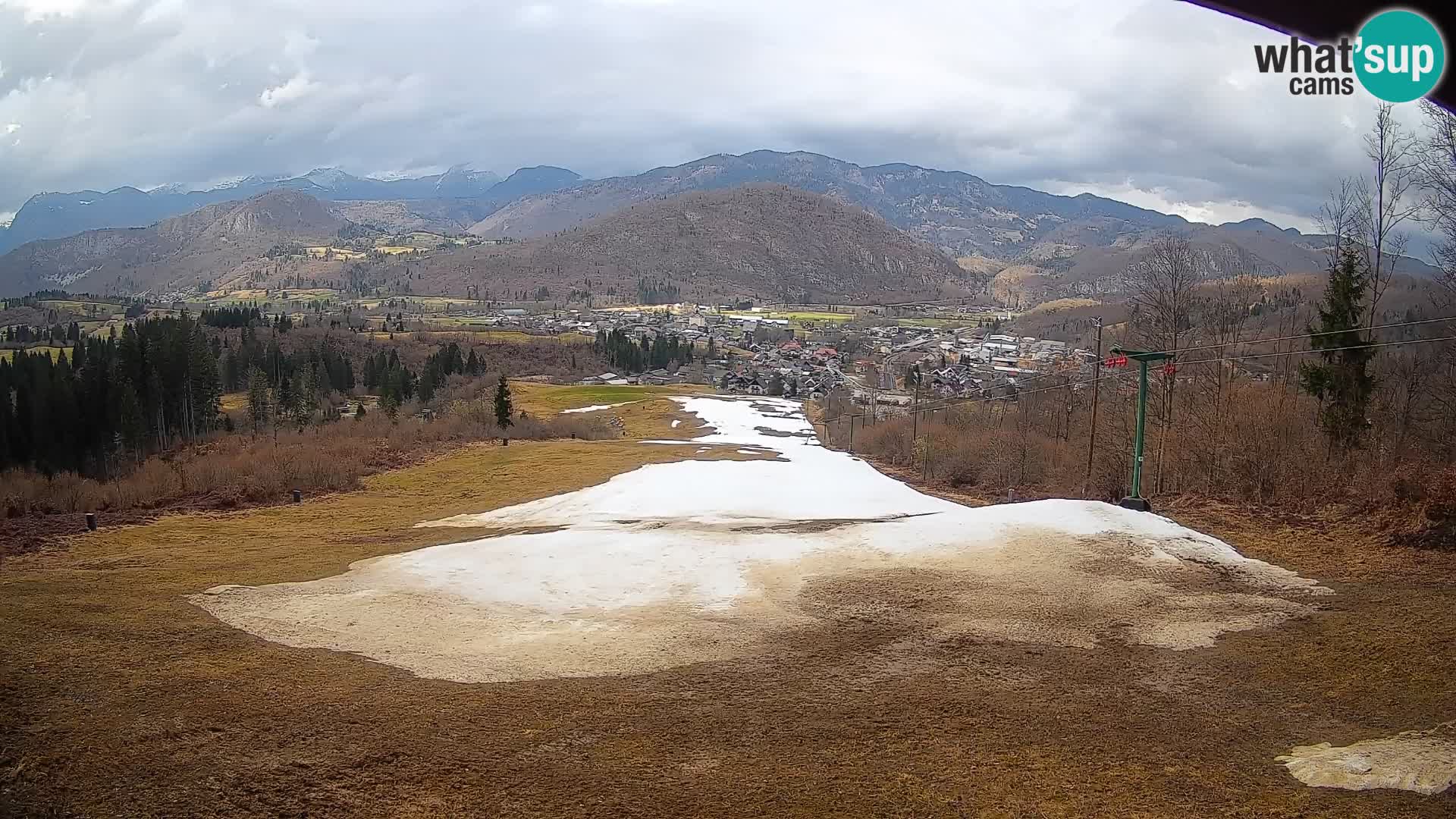 Webcam Bohinjska Bistrica – Vista live dalla stazione sciistica Kozji Hrbet