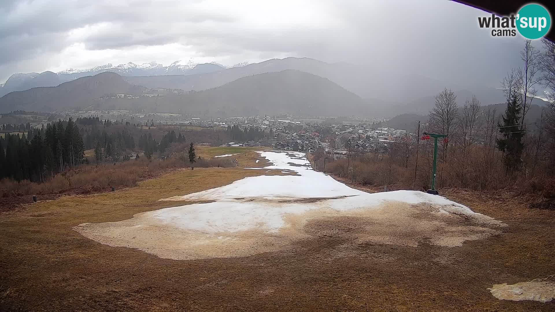 Webcam Bohinjska Bistrica – Vista live dalla stazione sciistica Kozji Hrbet