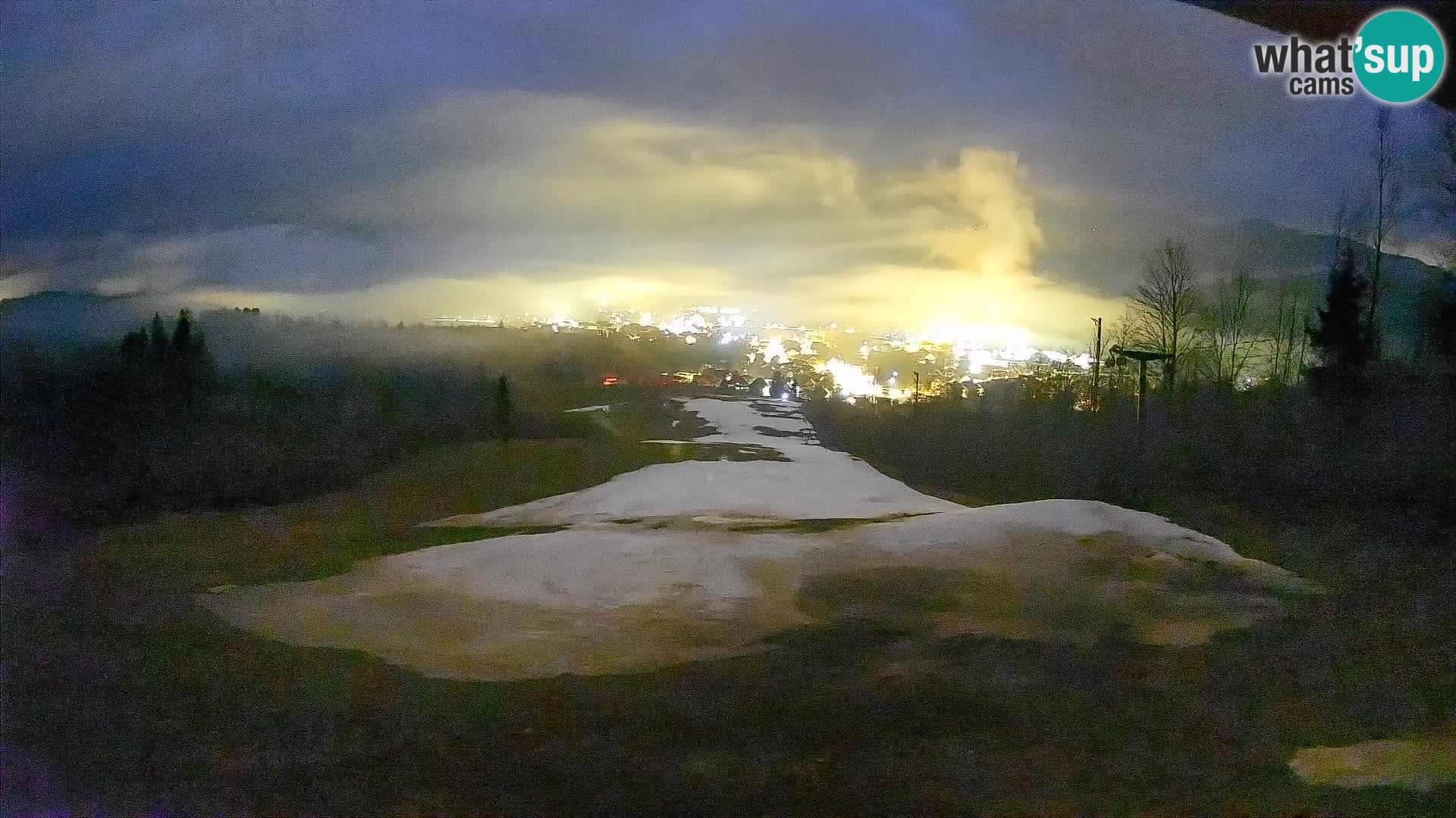 Webcam Bohinjska Bistrica – Live View from Kozji Hrbet Ski Station