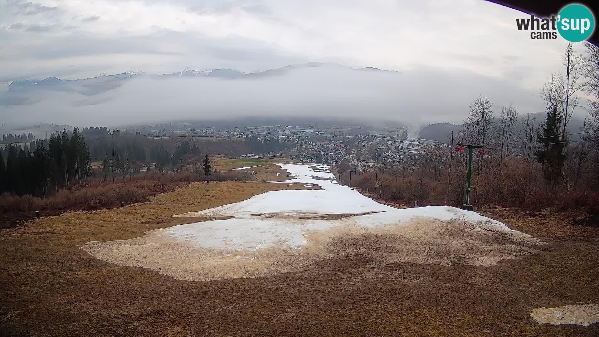 Webcam Bohinjska Bistrica – Live View from Kozji Hrbet Ski Station
