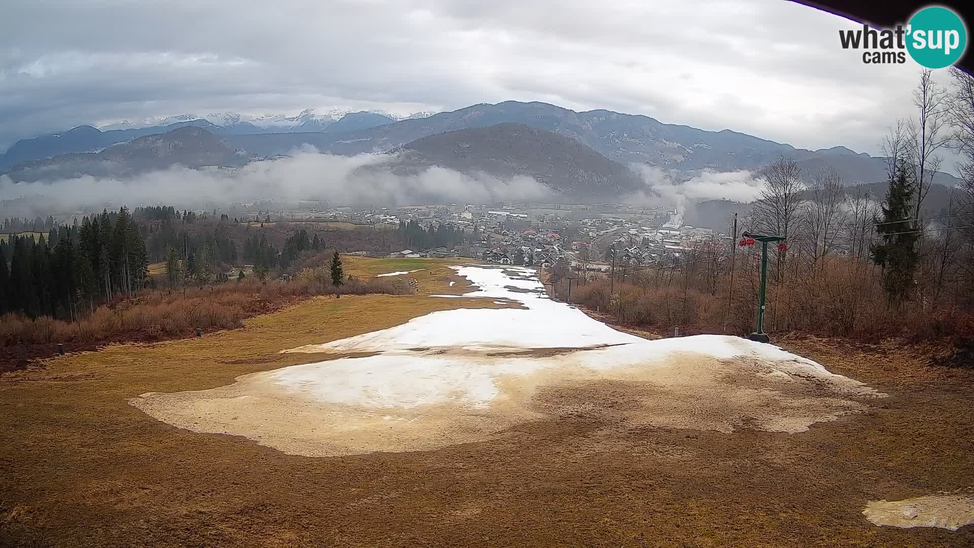 Webcam Bohinjska Bistrica – Vue en direct depuis la station de ski Kozji Hrbet
