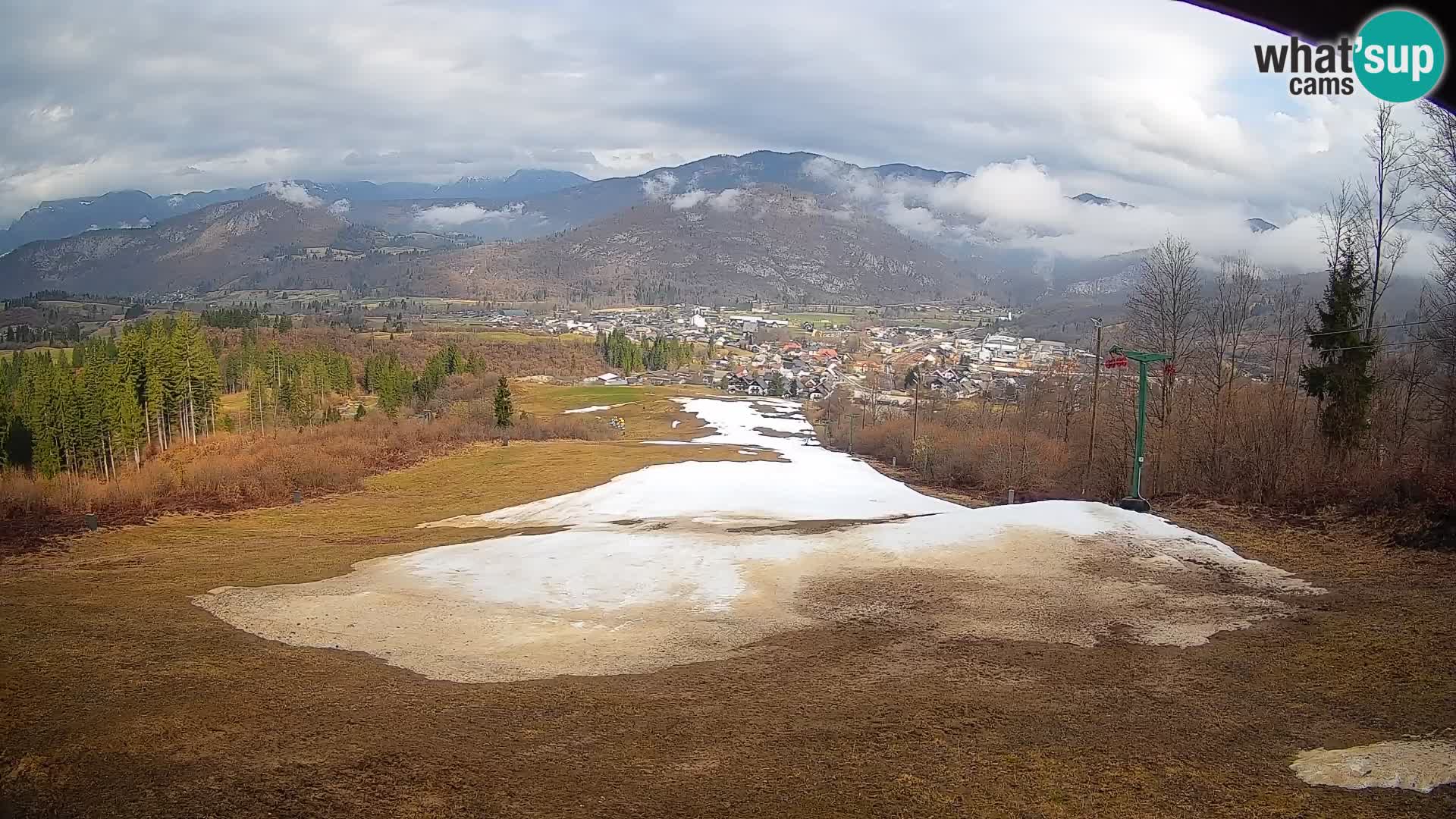 Webcam Bohinjska Bistrica – Live View from Kozji Hrbet Ski Station