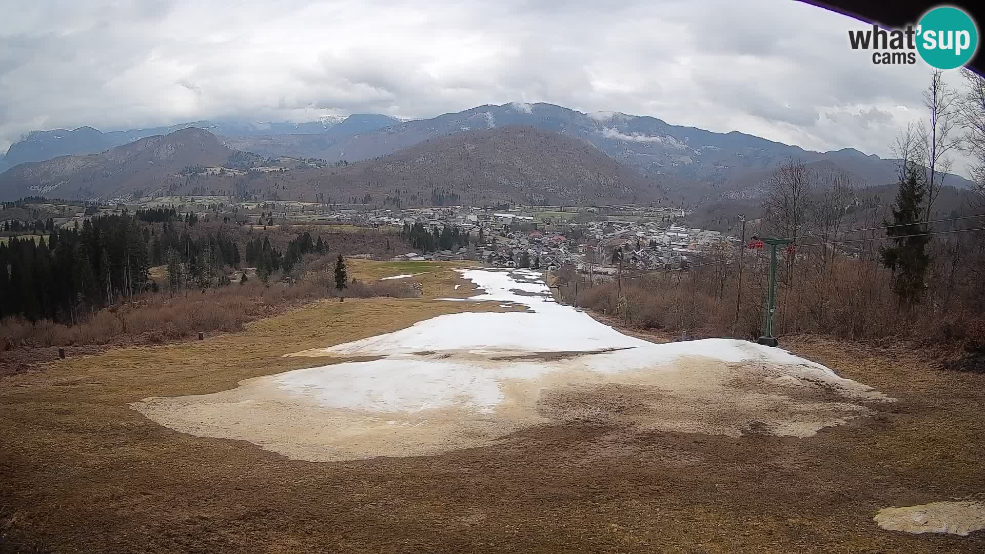 Webcam Bohinjska Bistrica – Live View from Kozji Hrbet Ski Station