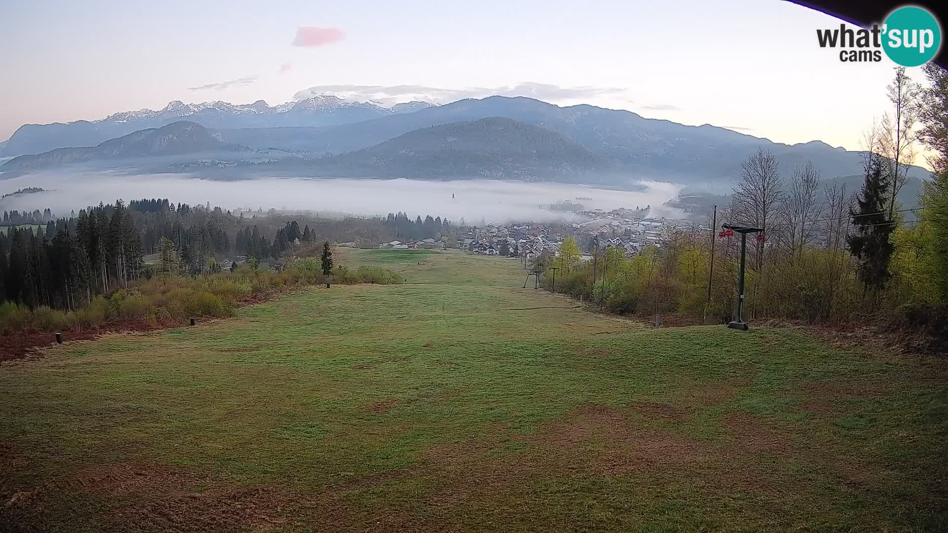 Webcam Bohinjska Bistrica – Vue en direct depuis la station de ski Kozji Hrbet