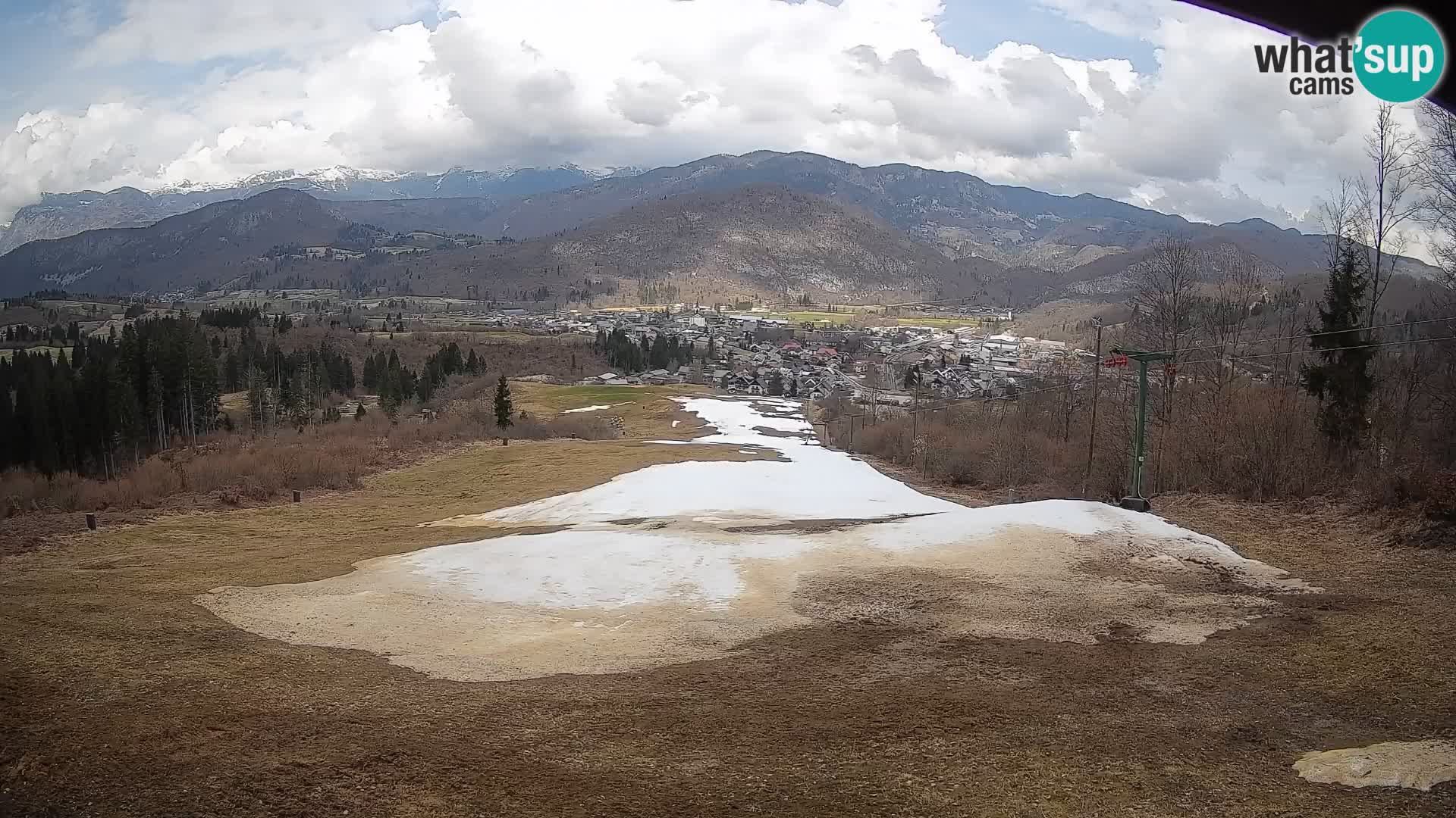 Webcam Bohinjska Bistrica – Live View from Kozji Hrbet Ski Station