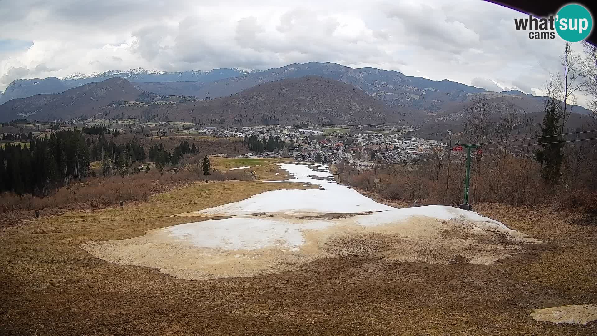 Webcam Bohinjska Bistrica – Live View from Kozji Hrbet Ski Station