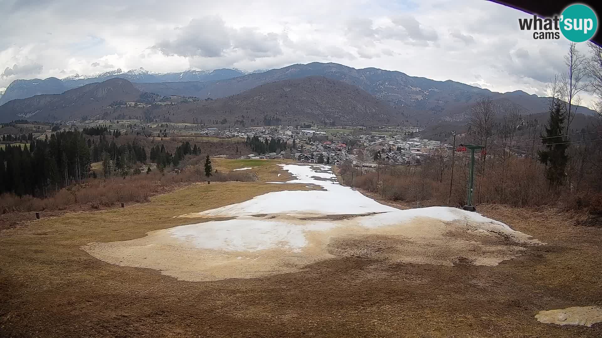 Webcam Bohinjska Bistrica – Live View from Kozji Hrbet Ski Station