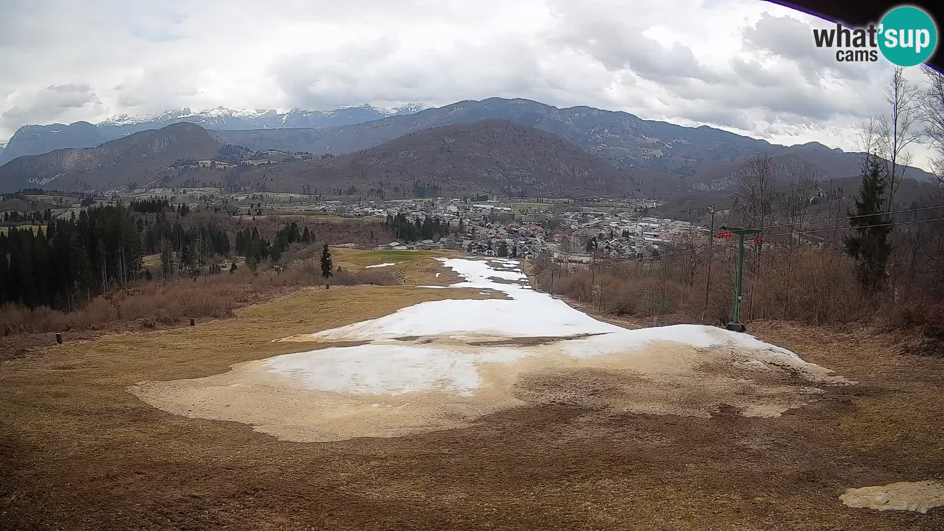 Webcam Bohinjska Bistrica – Live View from Kozji Hrbet Ski Station