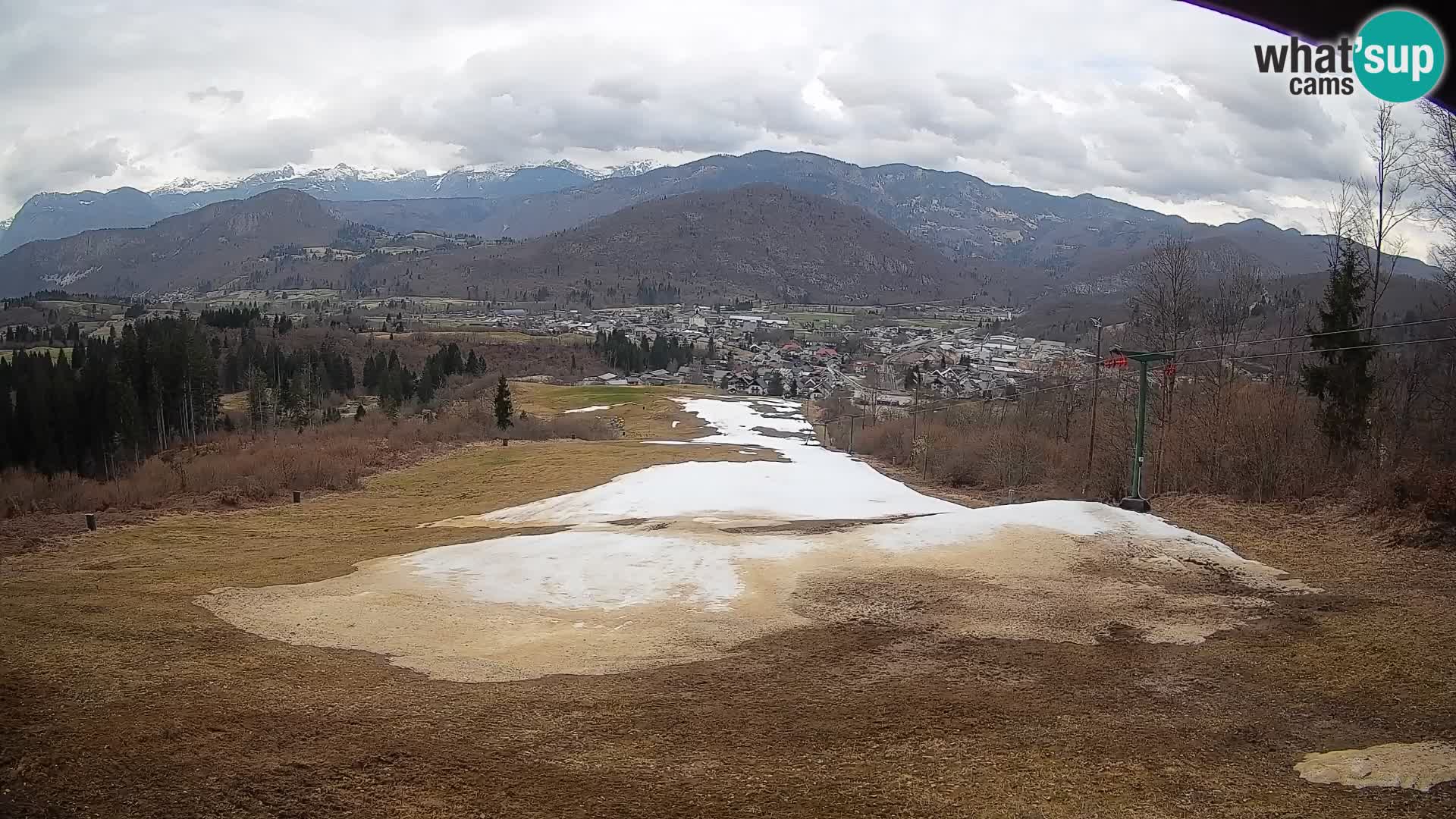 Webcam Bohinjska Bistrica – Live View from Kozji Hrbet Ski Station