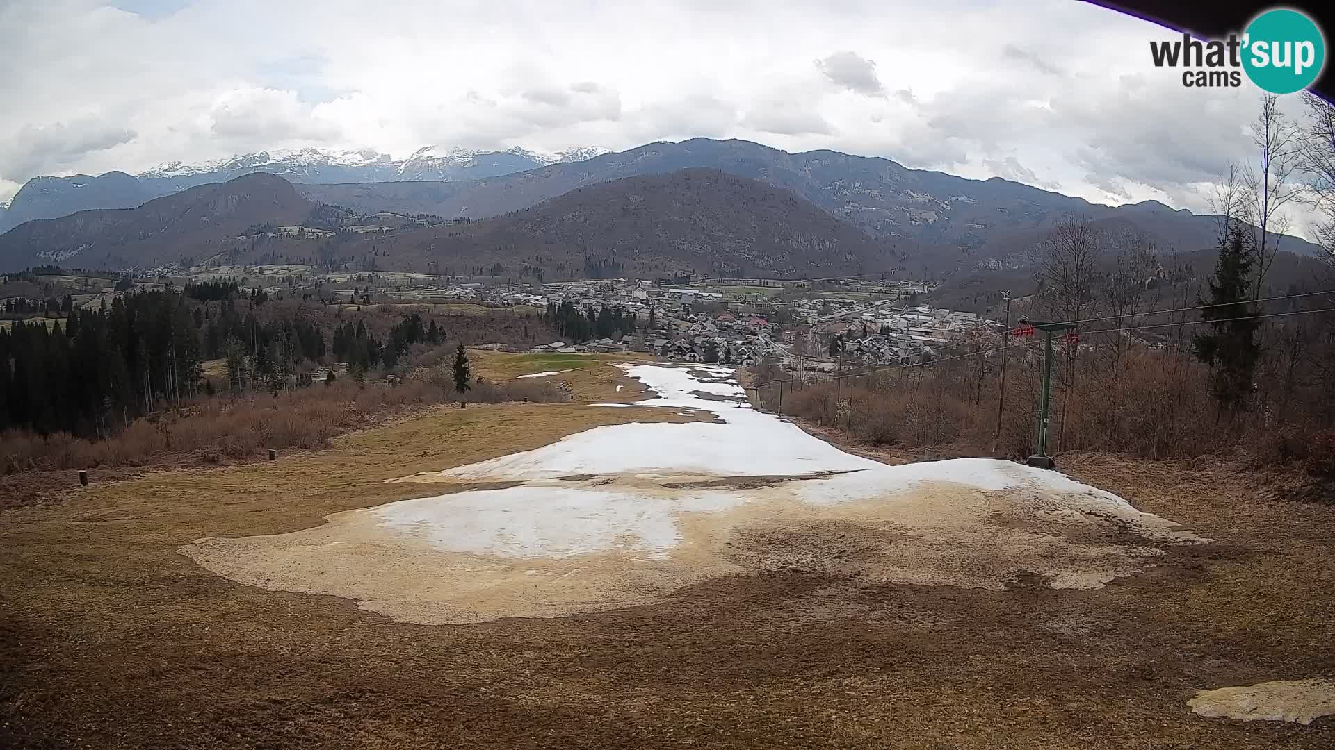 Webcam Bohinjska Bistrica – Live View from Kozji Hrbet Ski Station