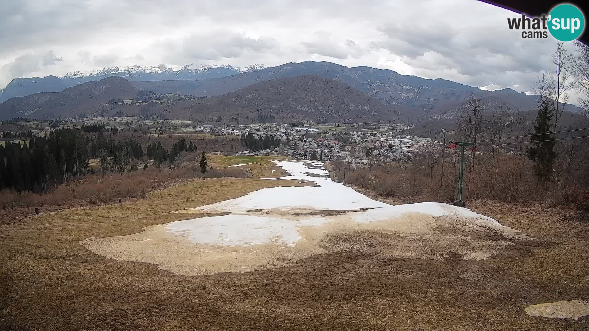 Webcam Bohinjska Bistrica – Live View from Kozji Hrbet Ski Station