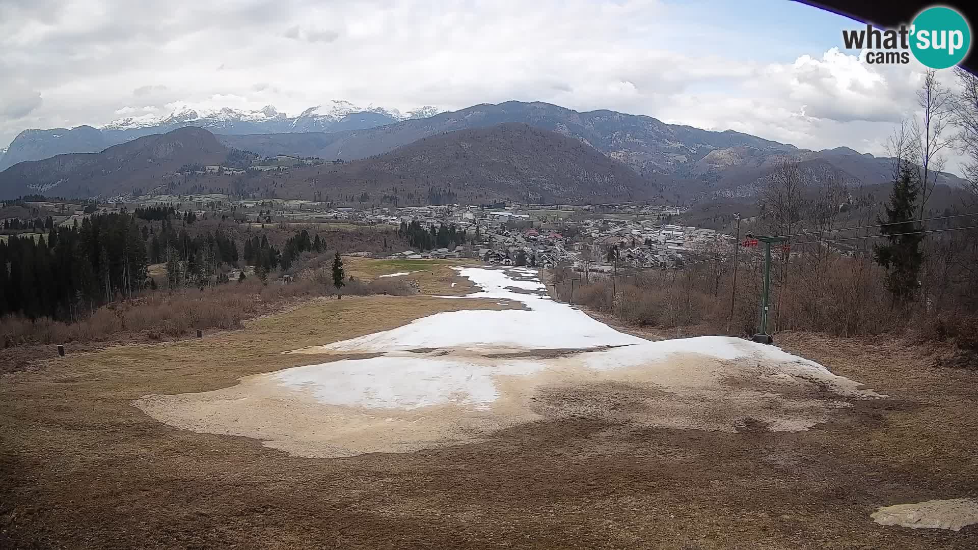 Webcam Bohinjska Bistrica – Live View from Kozji Hrbet Ski Station