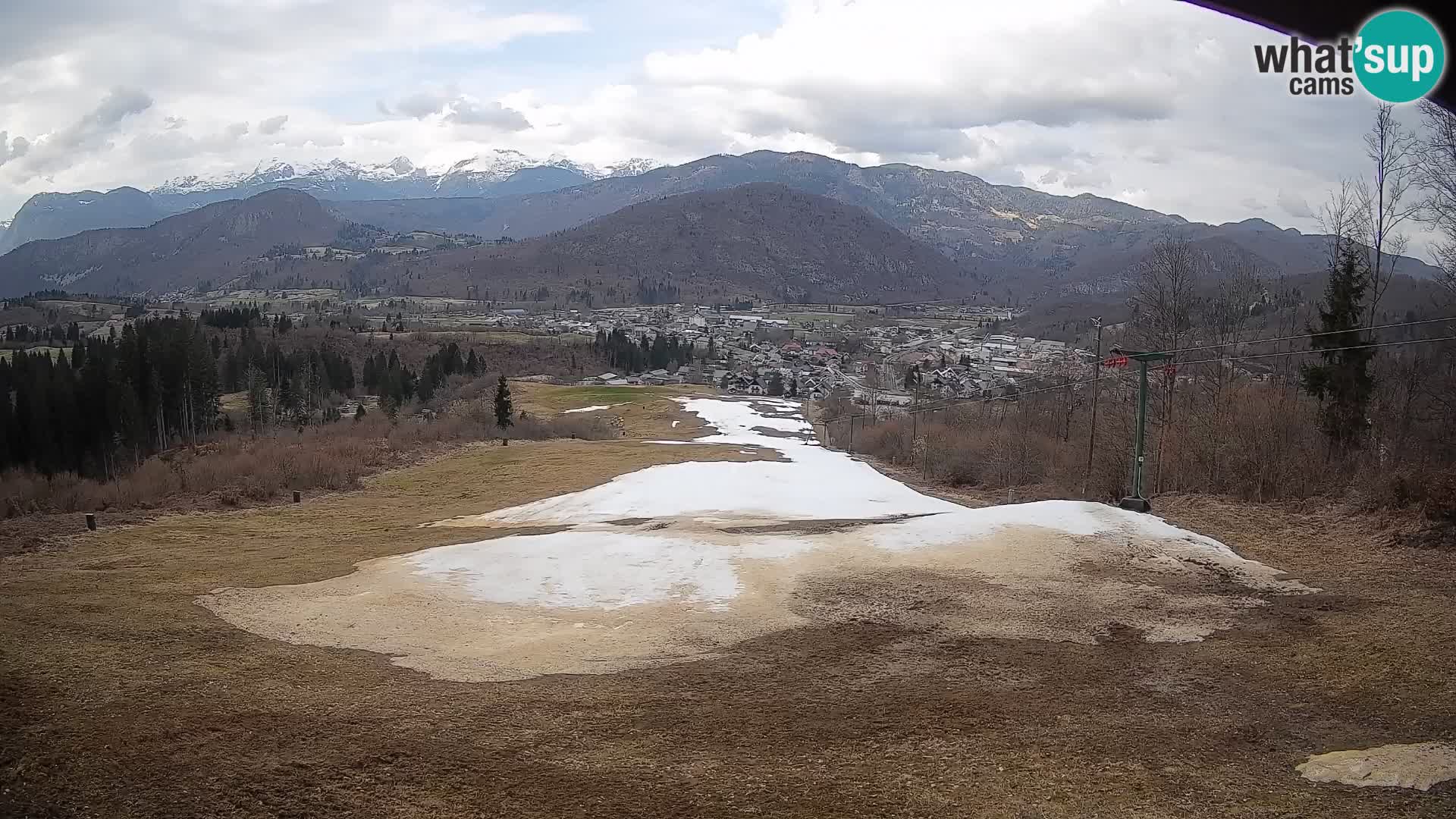 Webcam Bohinjska Bistrica – Live View from Kozji Hrbet Ski Station
